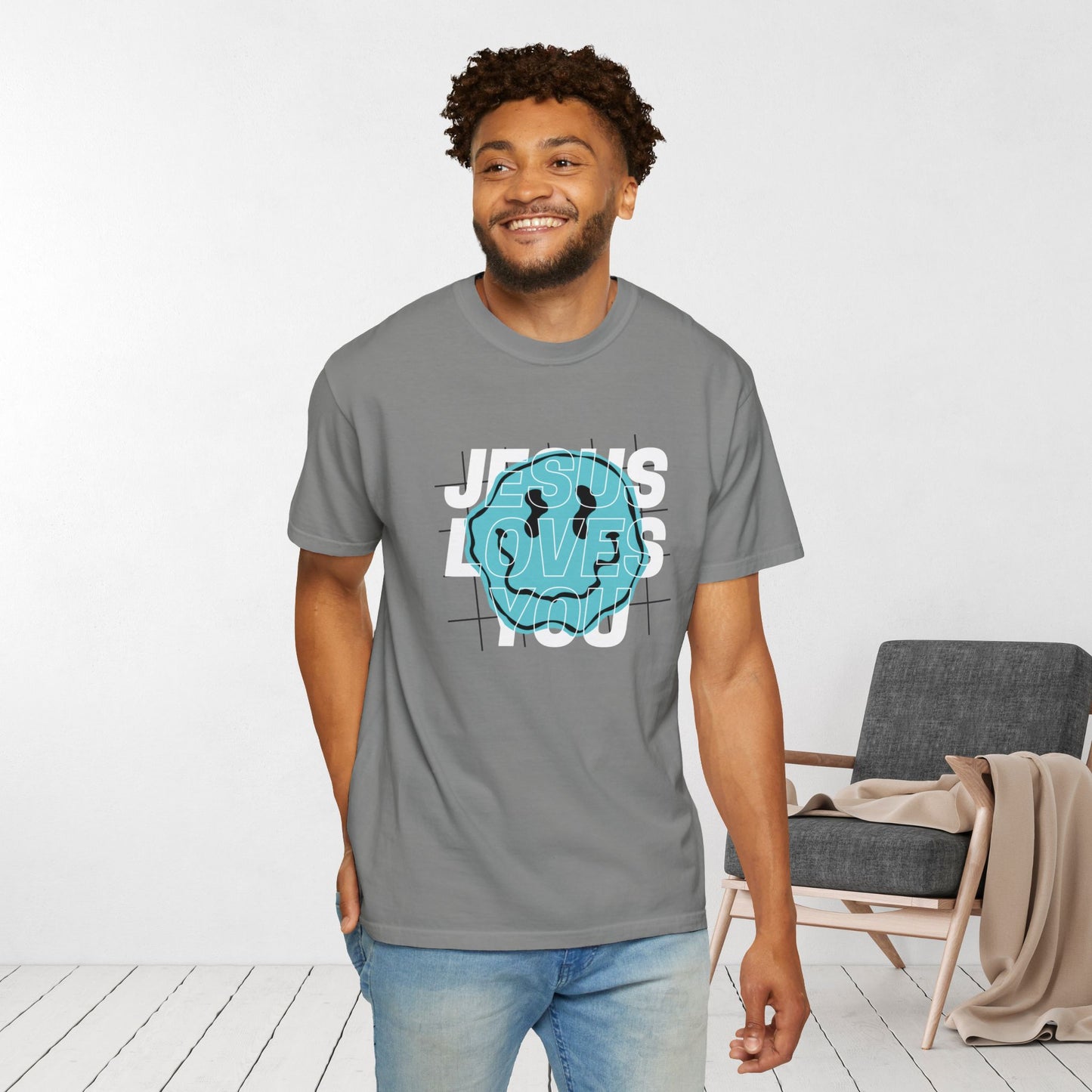 Jesus Loves You Comfort Colors T-shirt