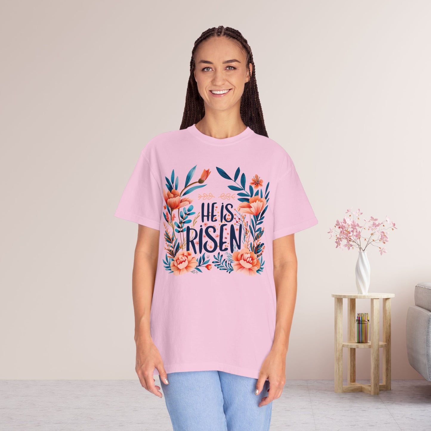 He is Risen Women's Comfort Colors T-shirt