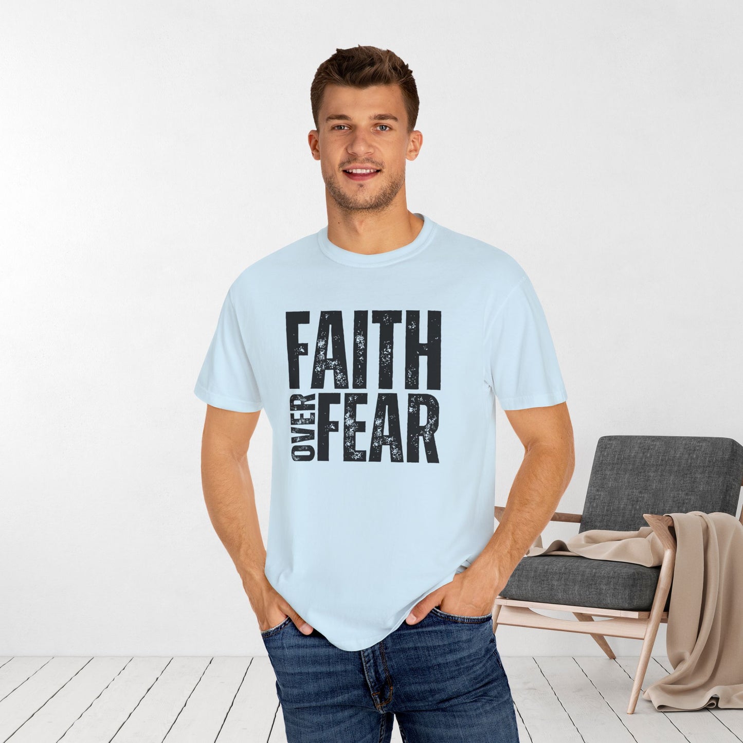 Comfort Colors Faith Over Fear Shirt Unisex Shirt