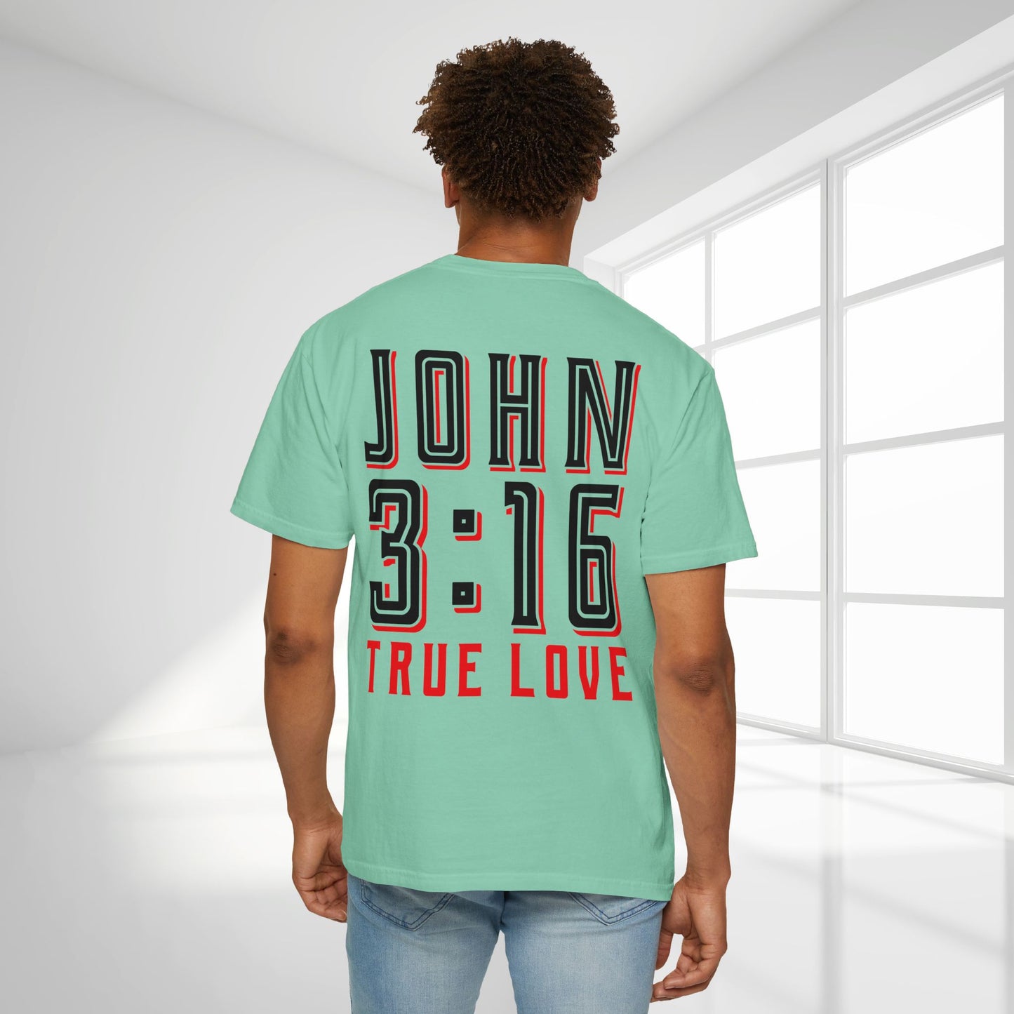 Comfort Colors John 3:16 Shirt