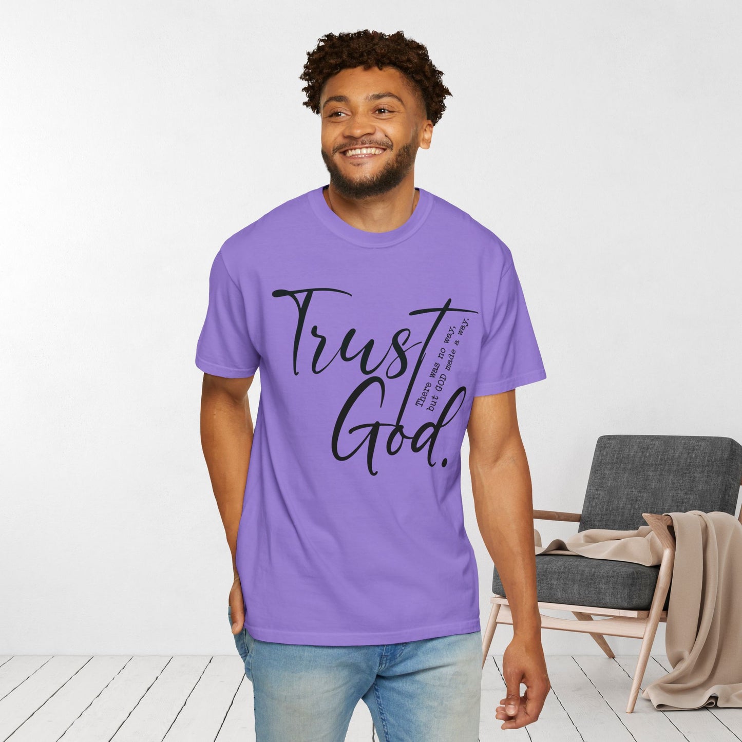 Trust God Comfort Colors Shirt