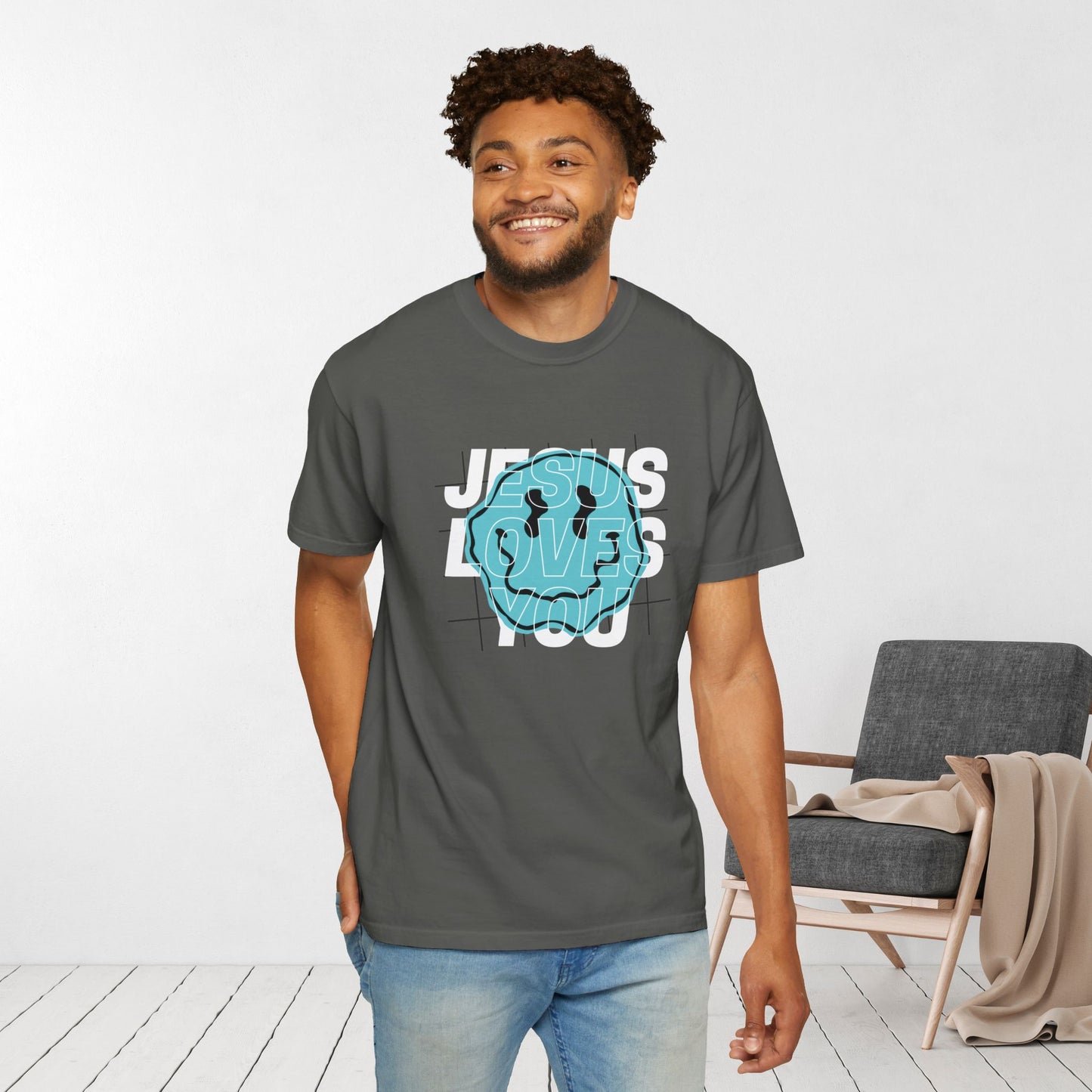 Jesus Loves You Comfort Colors T-shirt