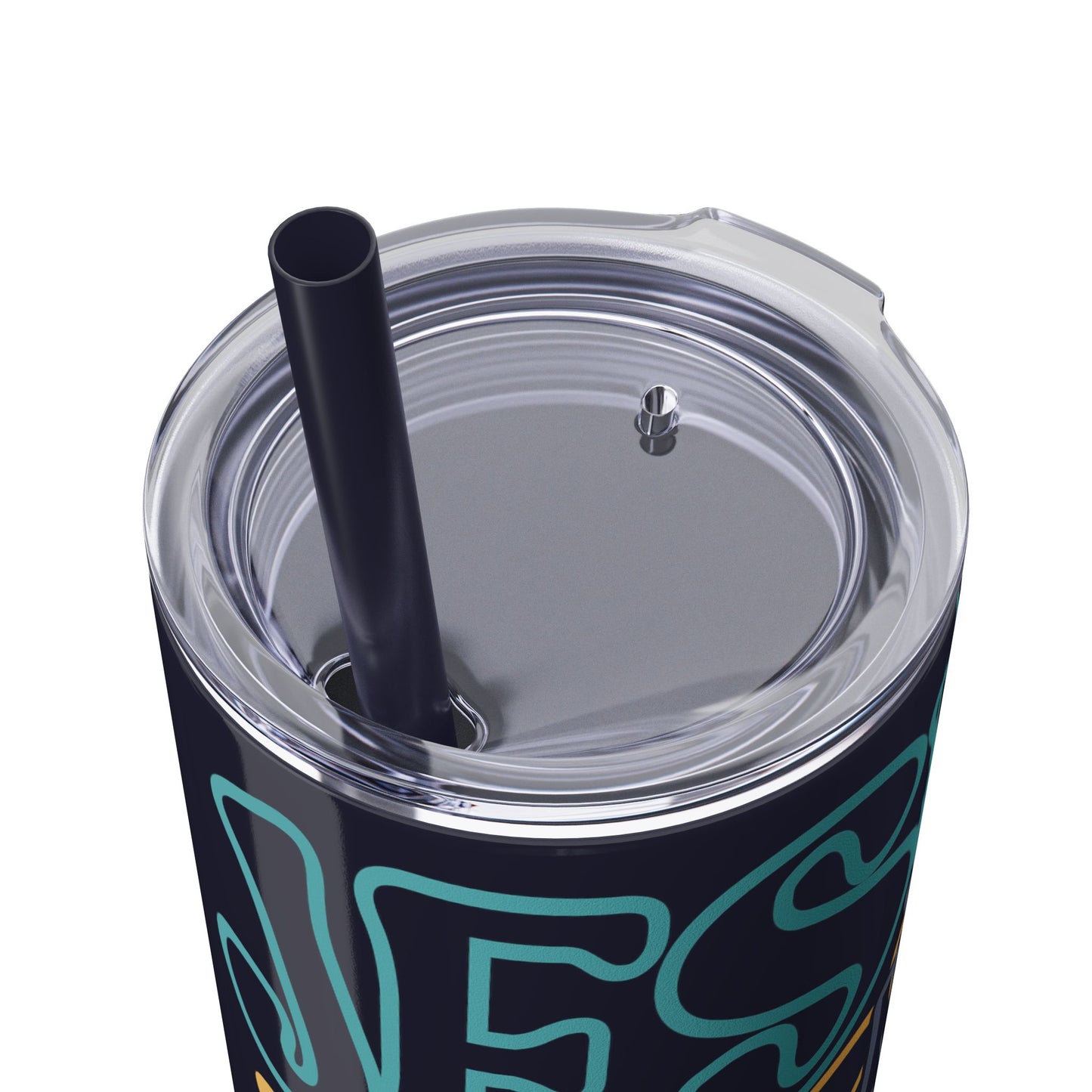 Jesus Skinny Tumbler with Straw - 20oz