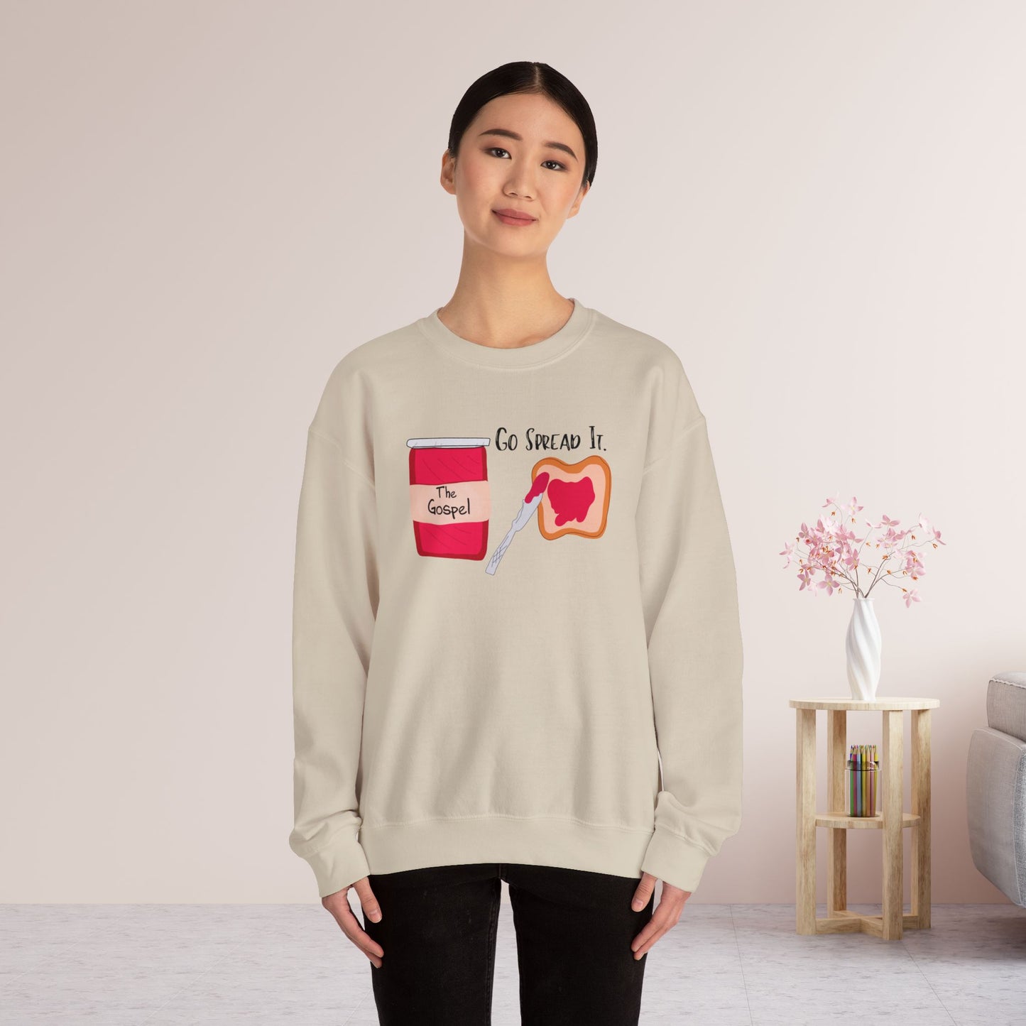 Go Spread It Sweatshirt - Go Spread The Gospel Sweatshirt