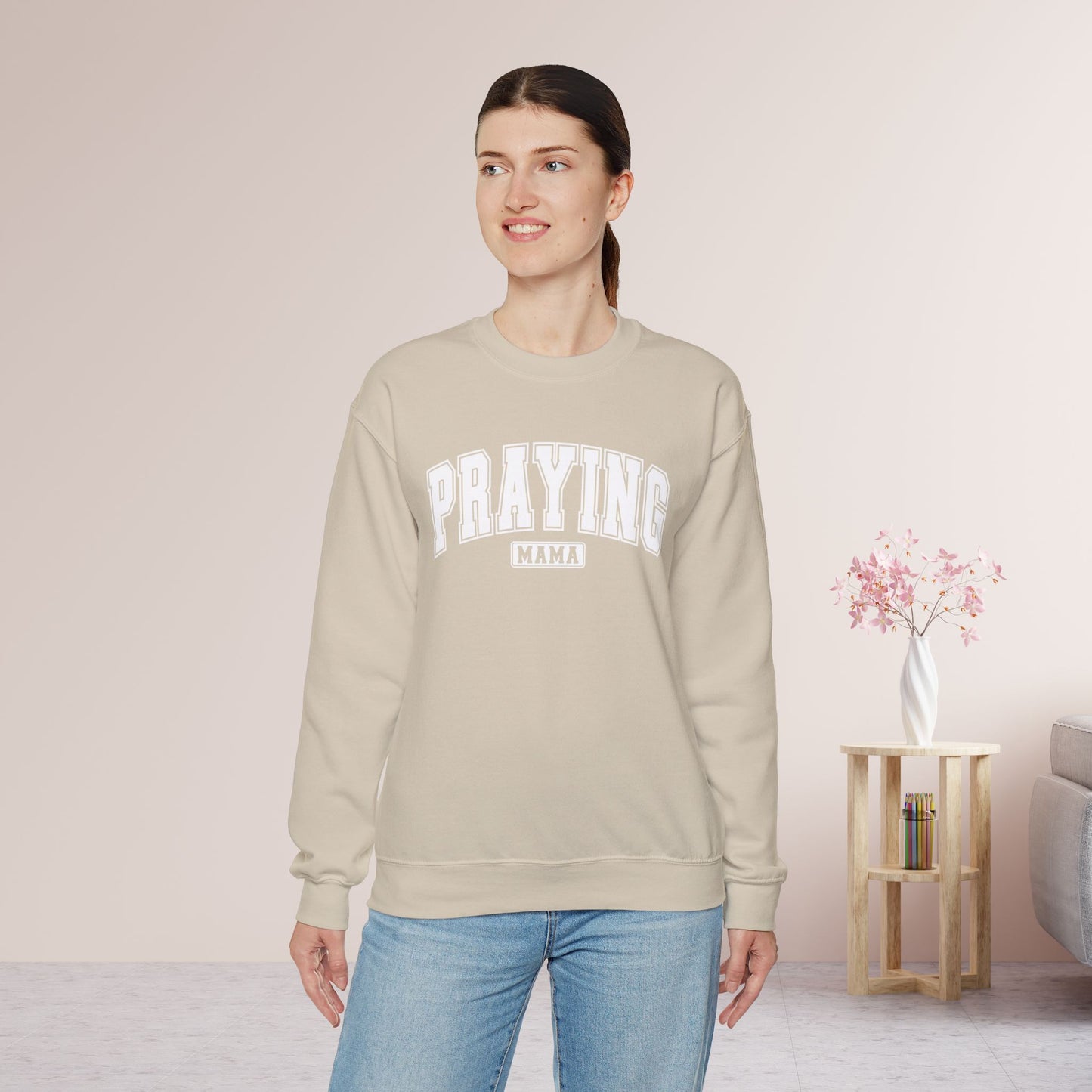 Praying Mama Sweatshirt - Christian Mom Sweatshirt