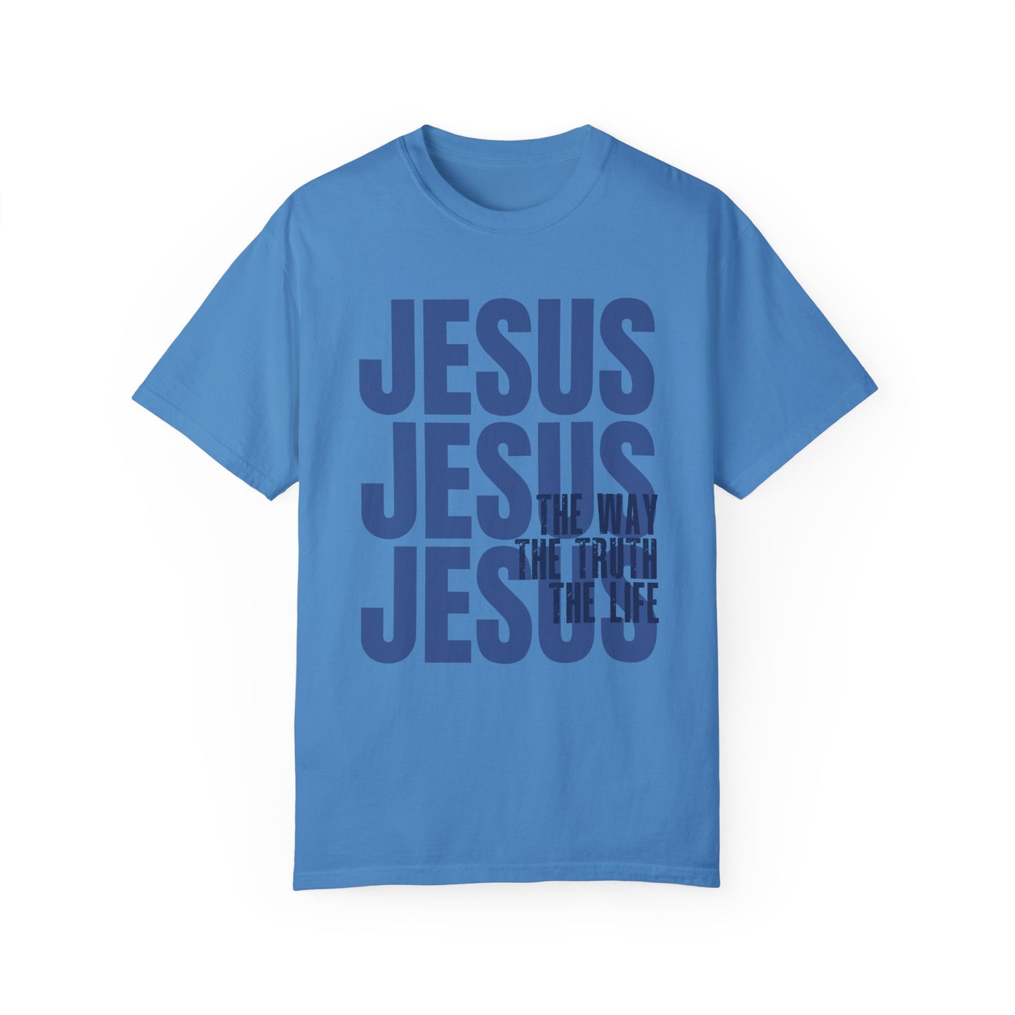 Comfort Colors Jesus Shirt - Bible Verse Shirt John 14:6