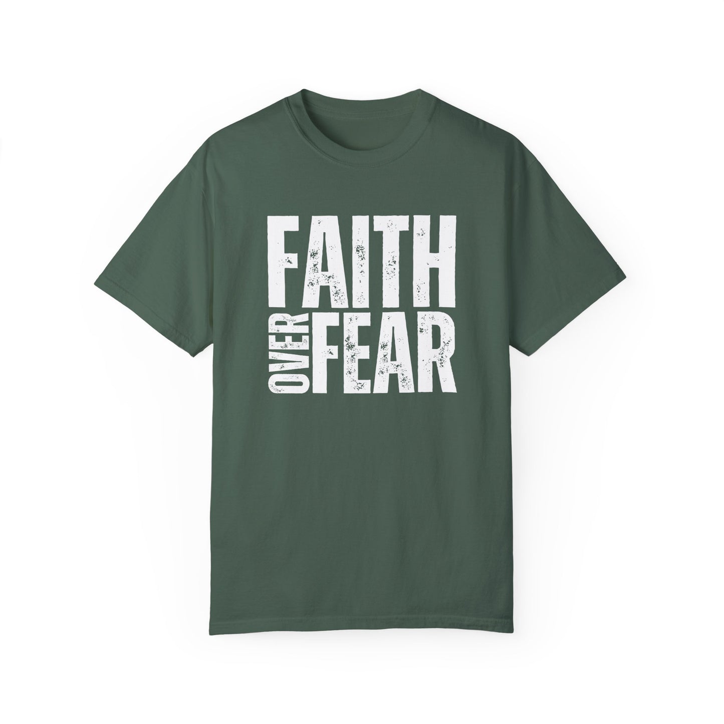 Comfort Colors Faith Over Fear Trendy Christian Shirt