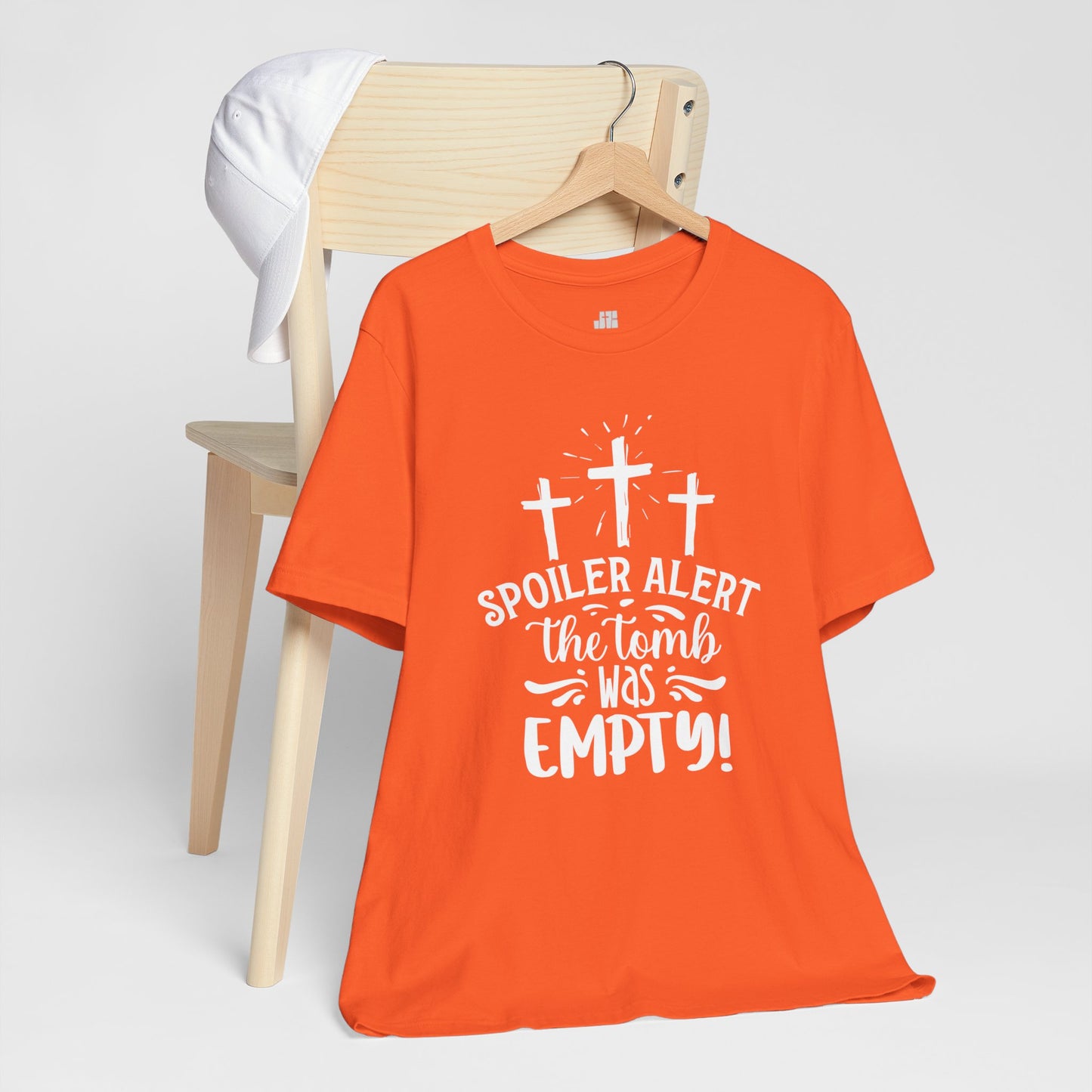 Spoiler Alert The Tomb Was Empty Christian Soft Cotton Tee - Easter Shirt