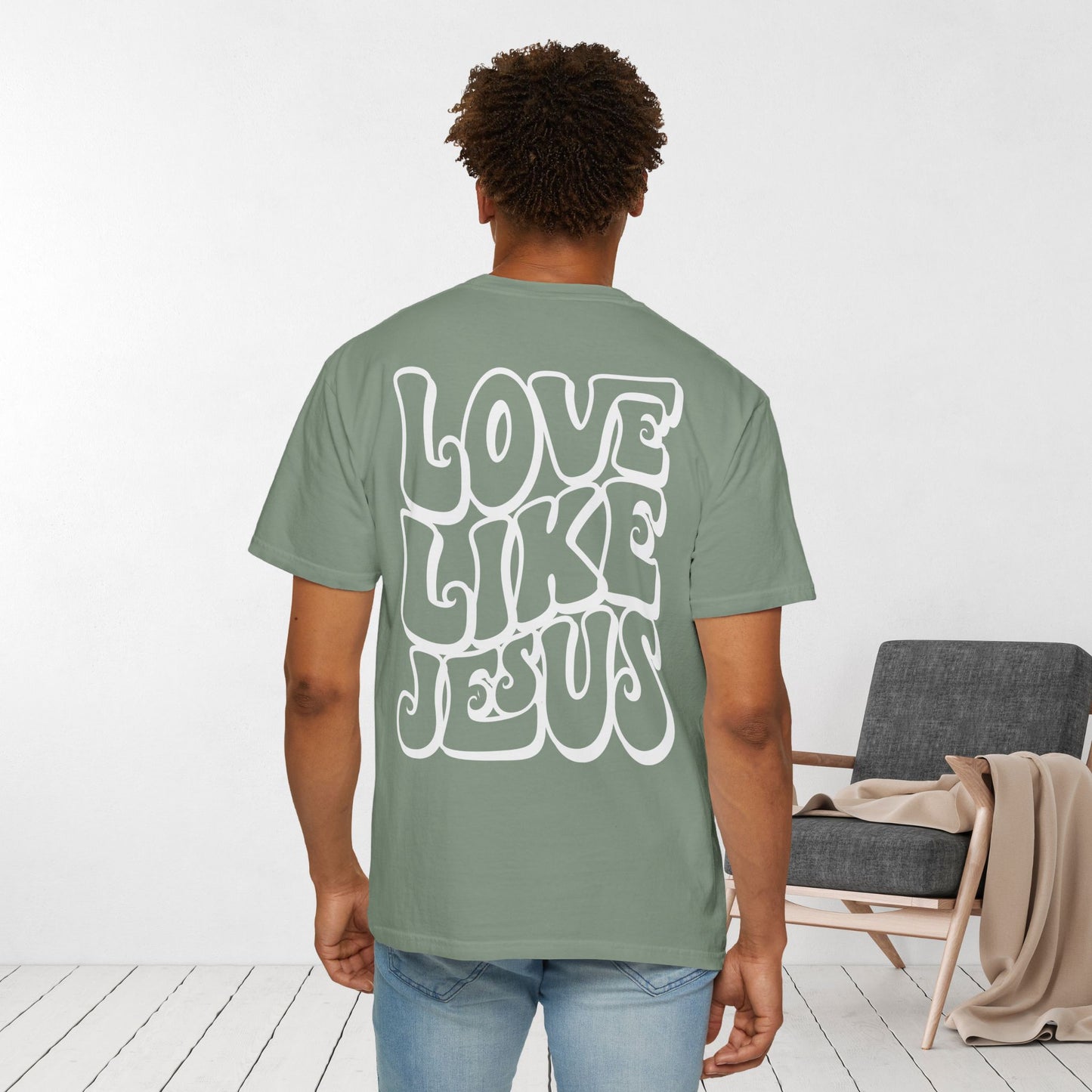 Love Like Jesus Comfort Colors T-shirt - Christian Tee