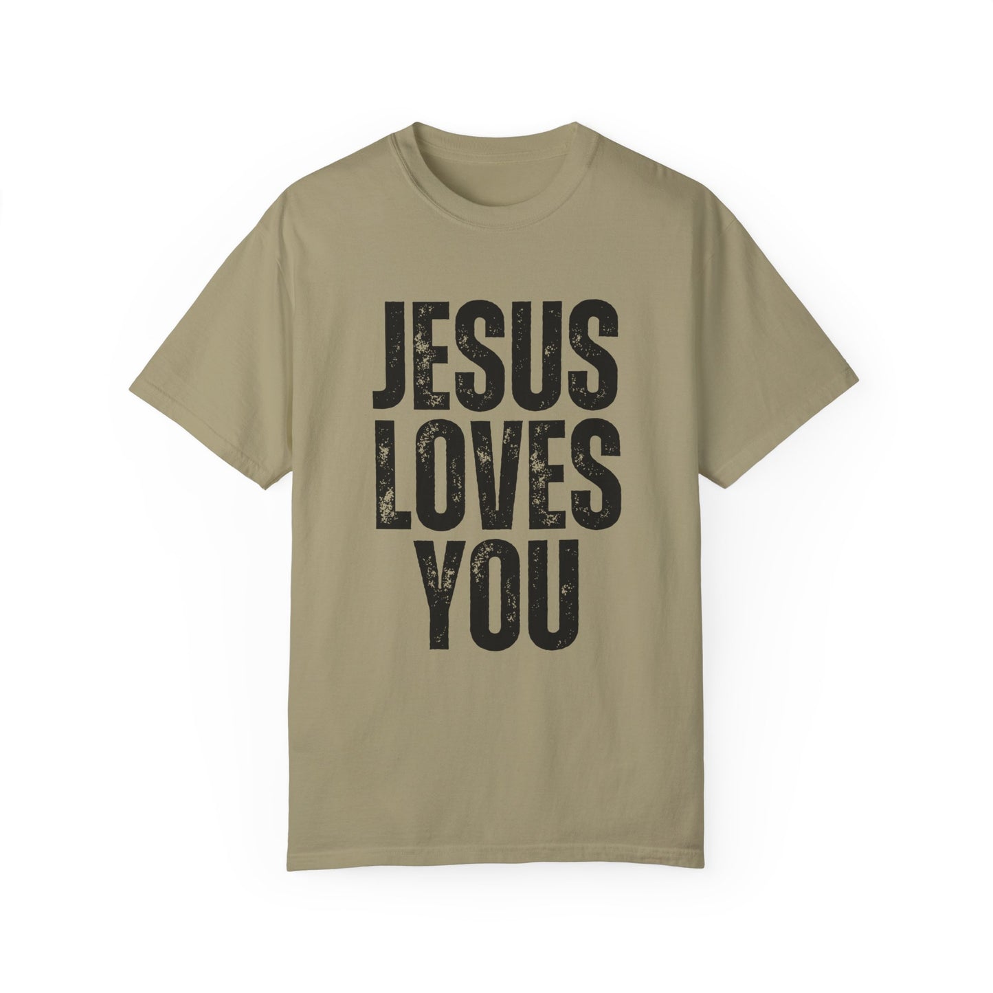 Comfort Colors Unisex Jesus Loves You Shirt