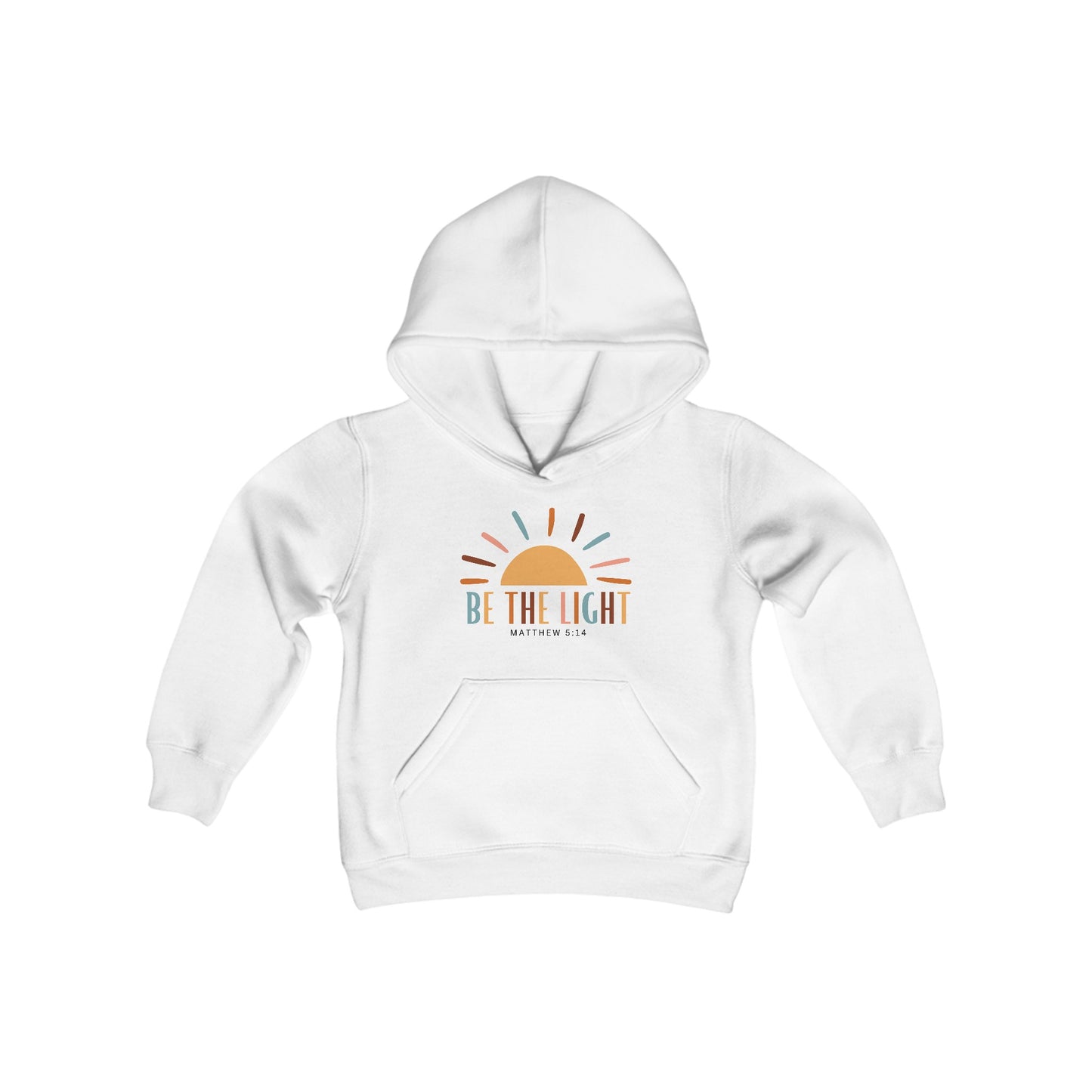 Be The Light Youth Christian Hoodie