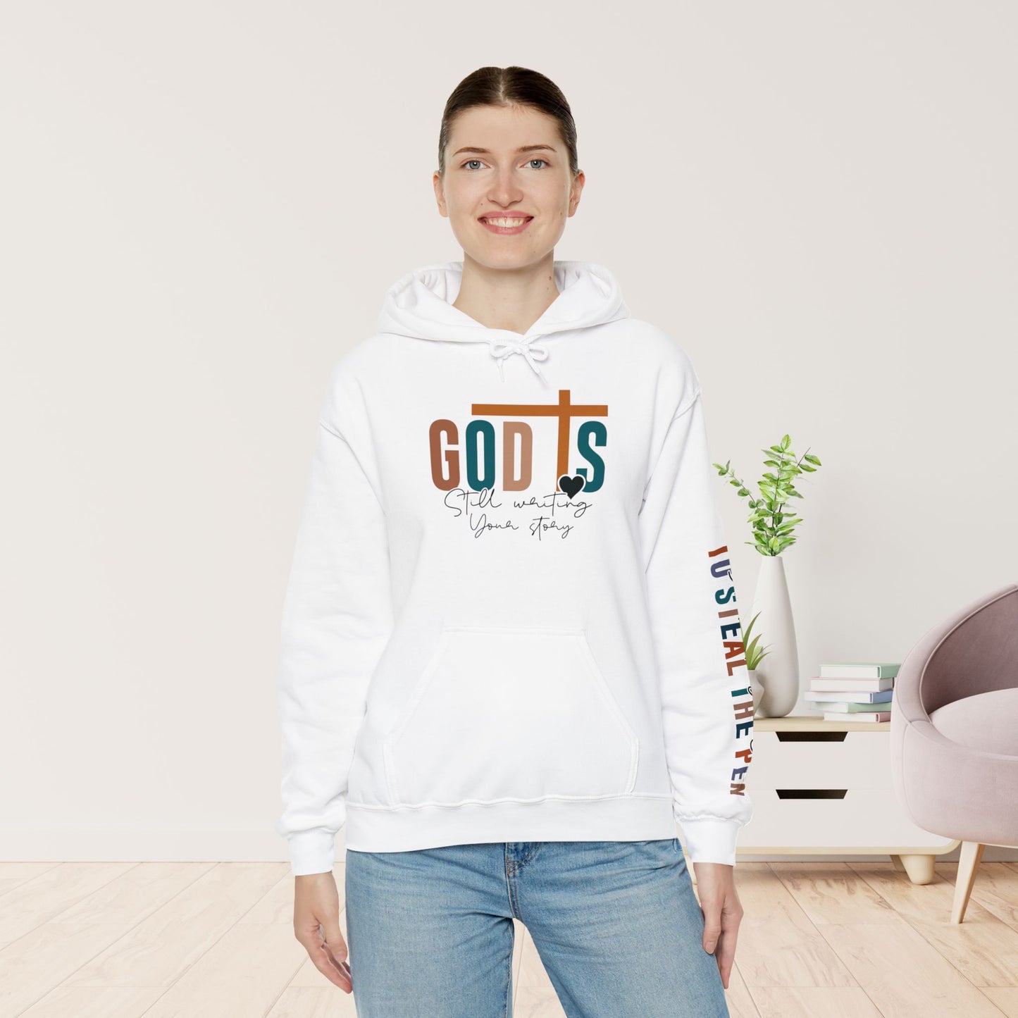 God is Still Writing Your Story Christian Hoodie