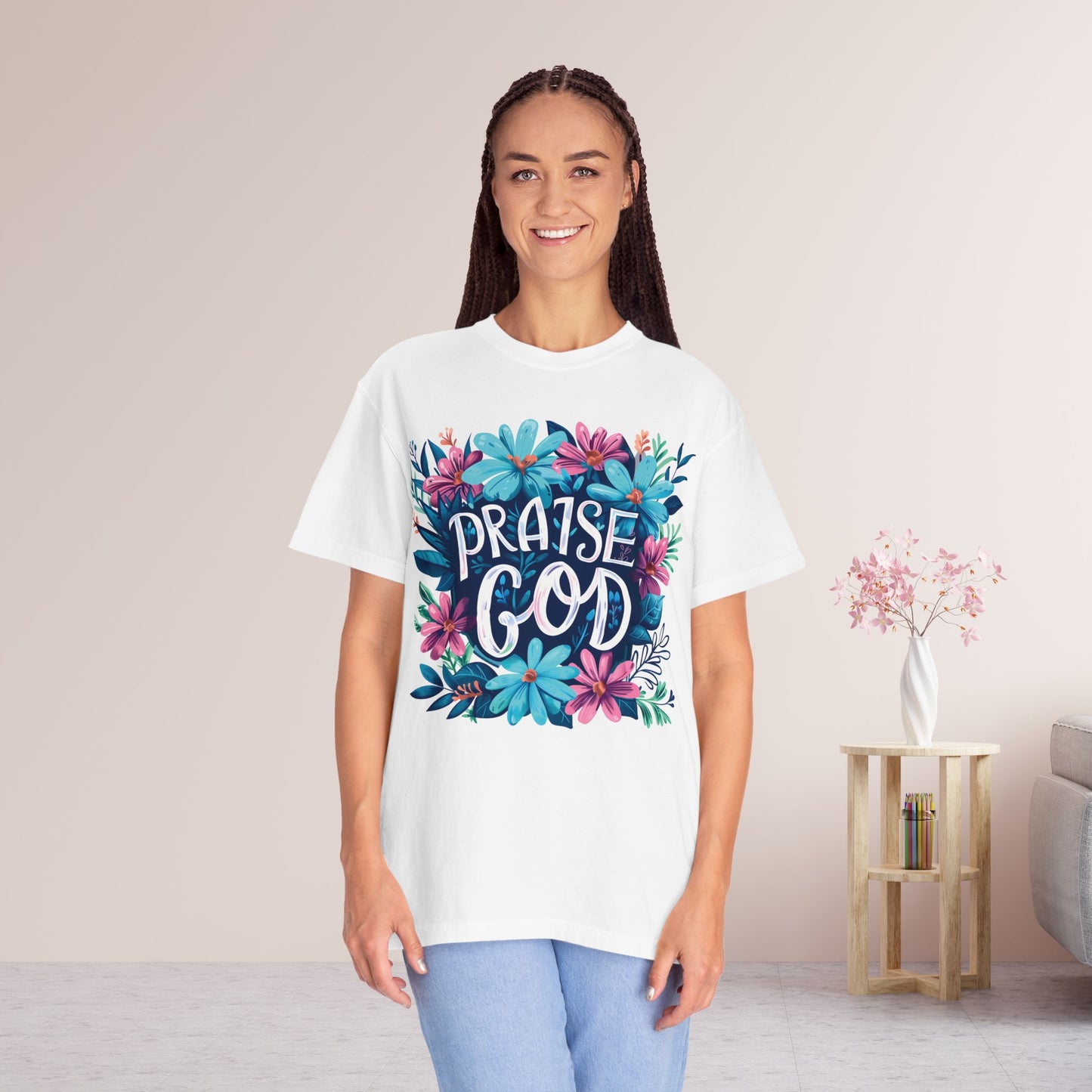 Praise God Women's Comfort Colors Shirt