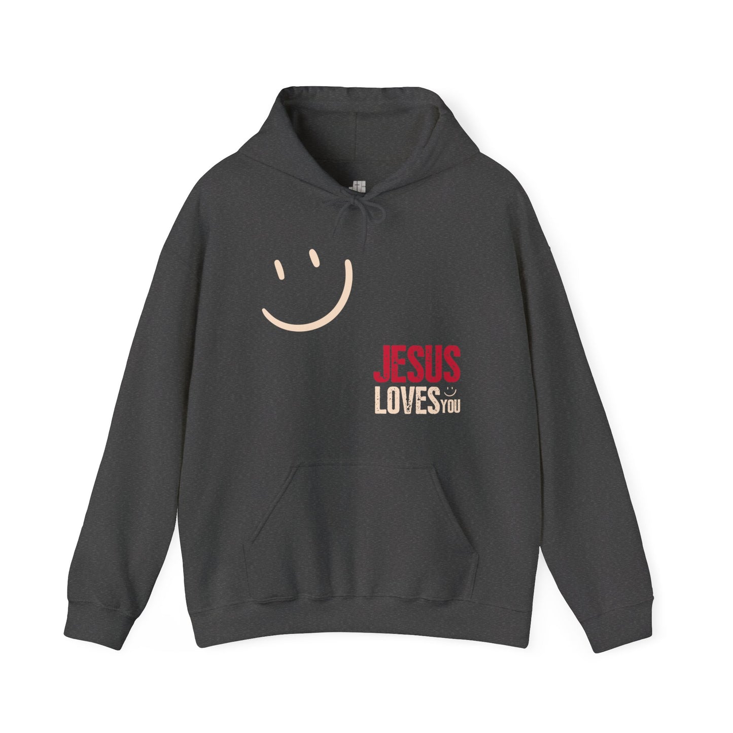 Trendy Jesus Loves You Unisex Hoodie