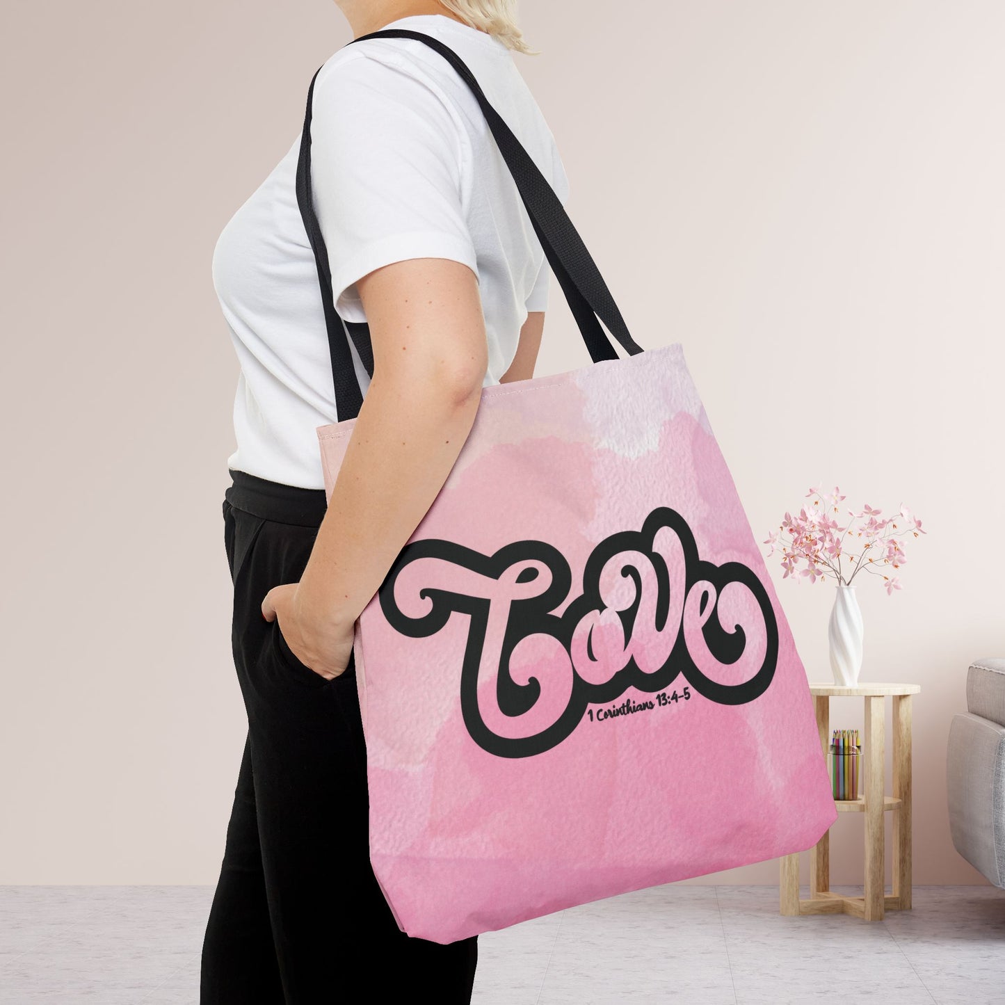 Love Tote Bag - Christian Tote Bag