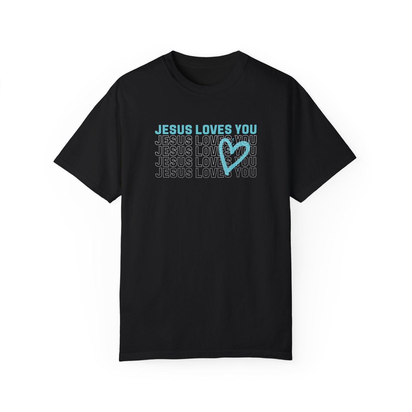 Comfort Colors Jesus Loves You Shirt