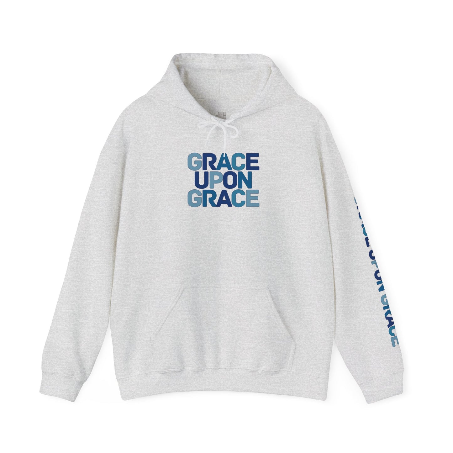 Grace Upon Grace Hoodie - John 1:16 Bible Verse Christian Hoodie