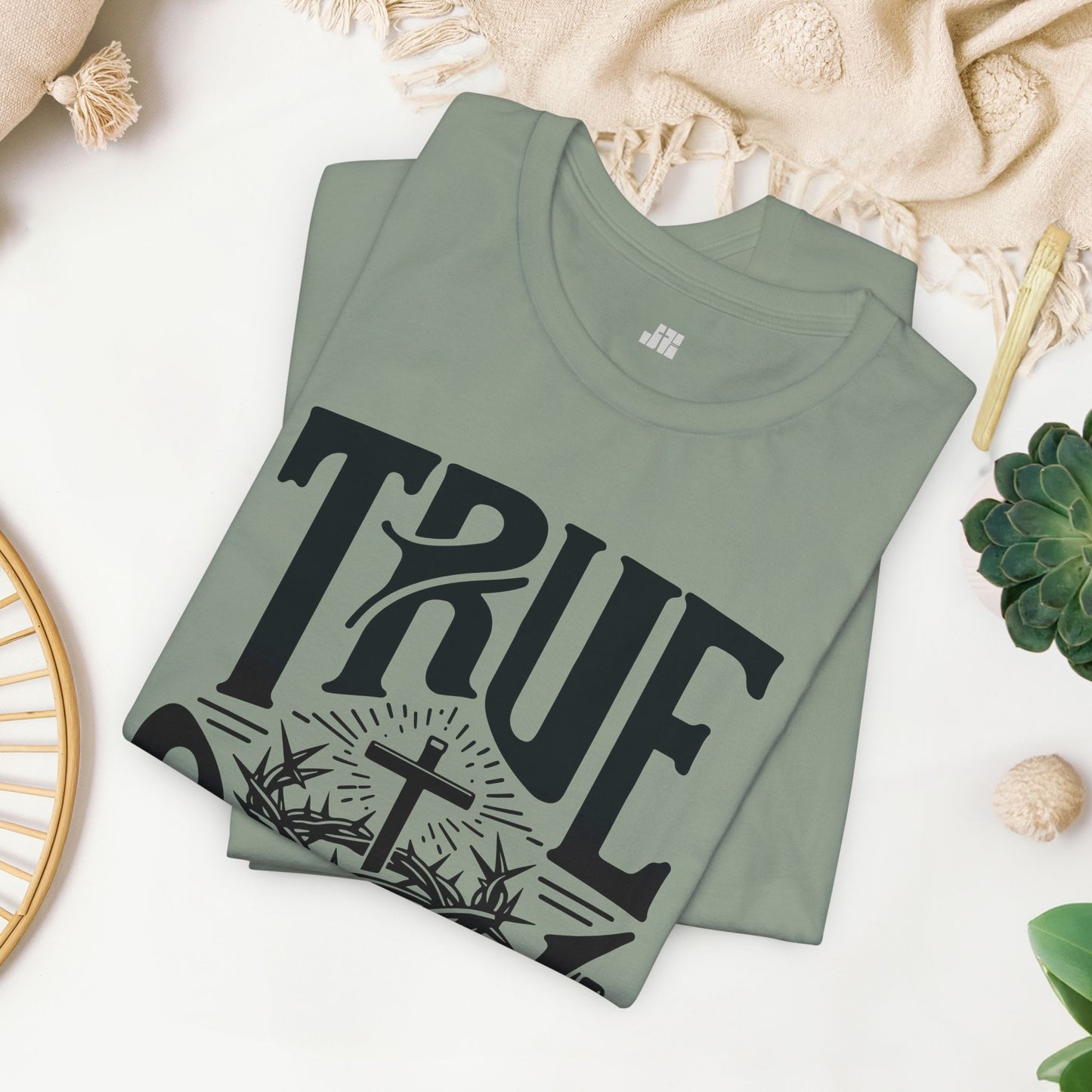 True Story He is Risen Christian Soft Cotton Tee - Easter Shirt