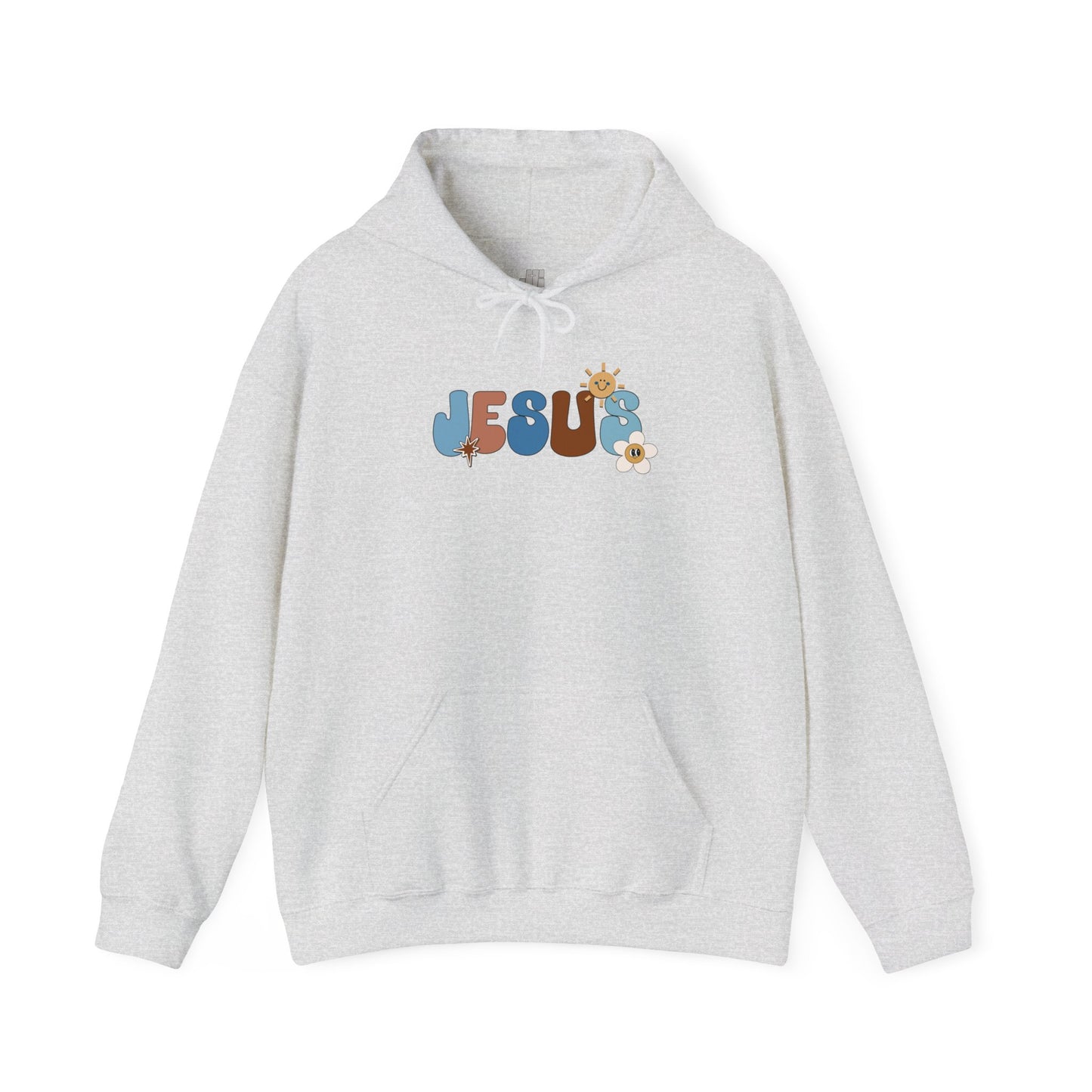 Blue Jesus is the Way John 14:6 Bible Verse Christian Hoodie