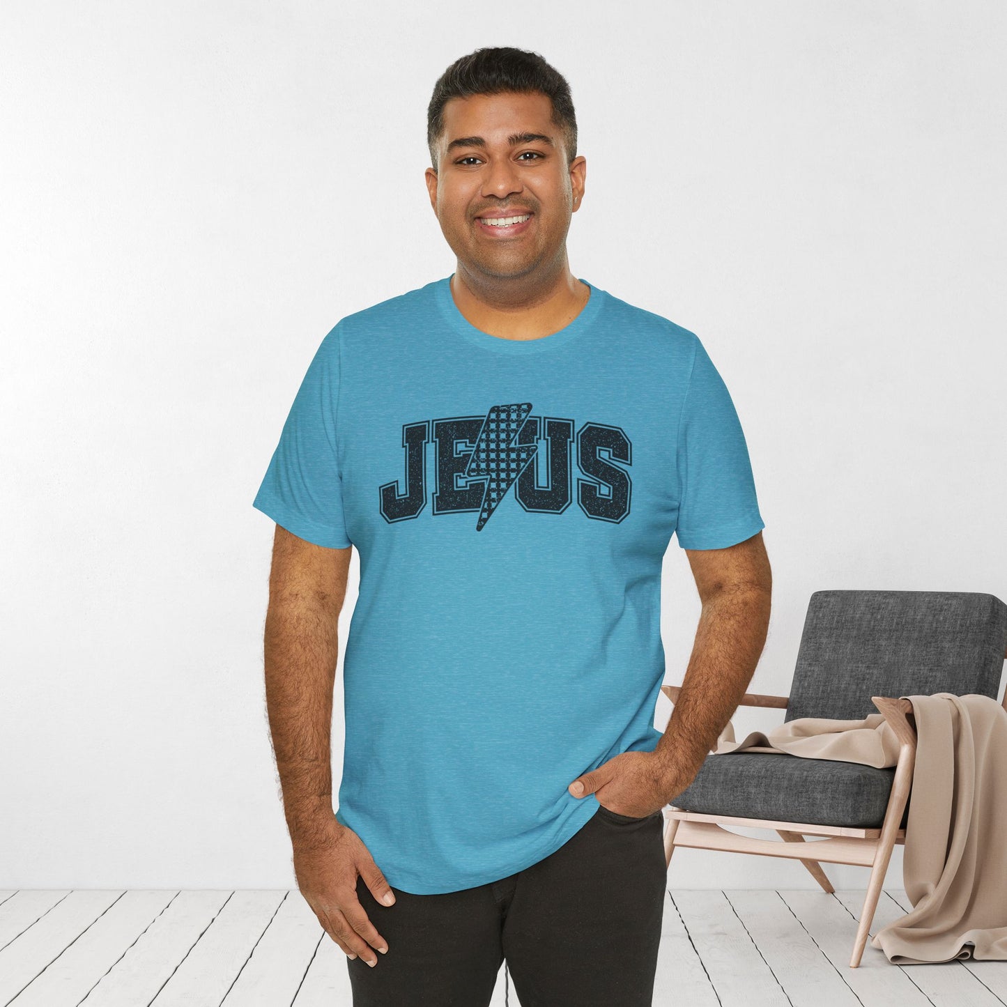 Jesus Soft Cotton Tee - Christian Shirt