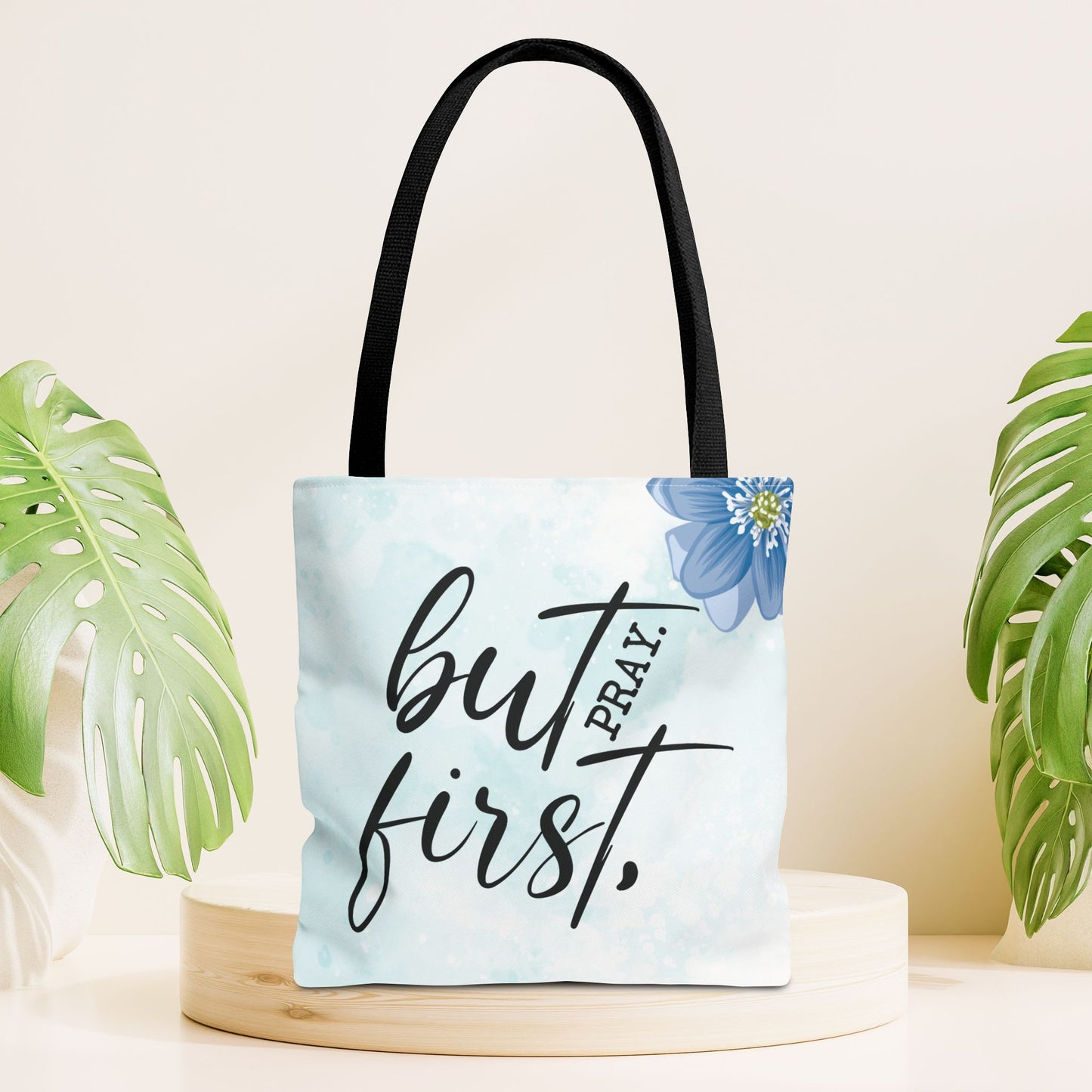 But First Pray Tote Bag - Christian Tote Bag