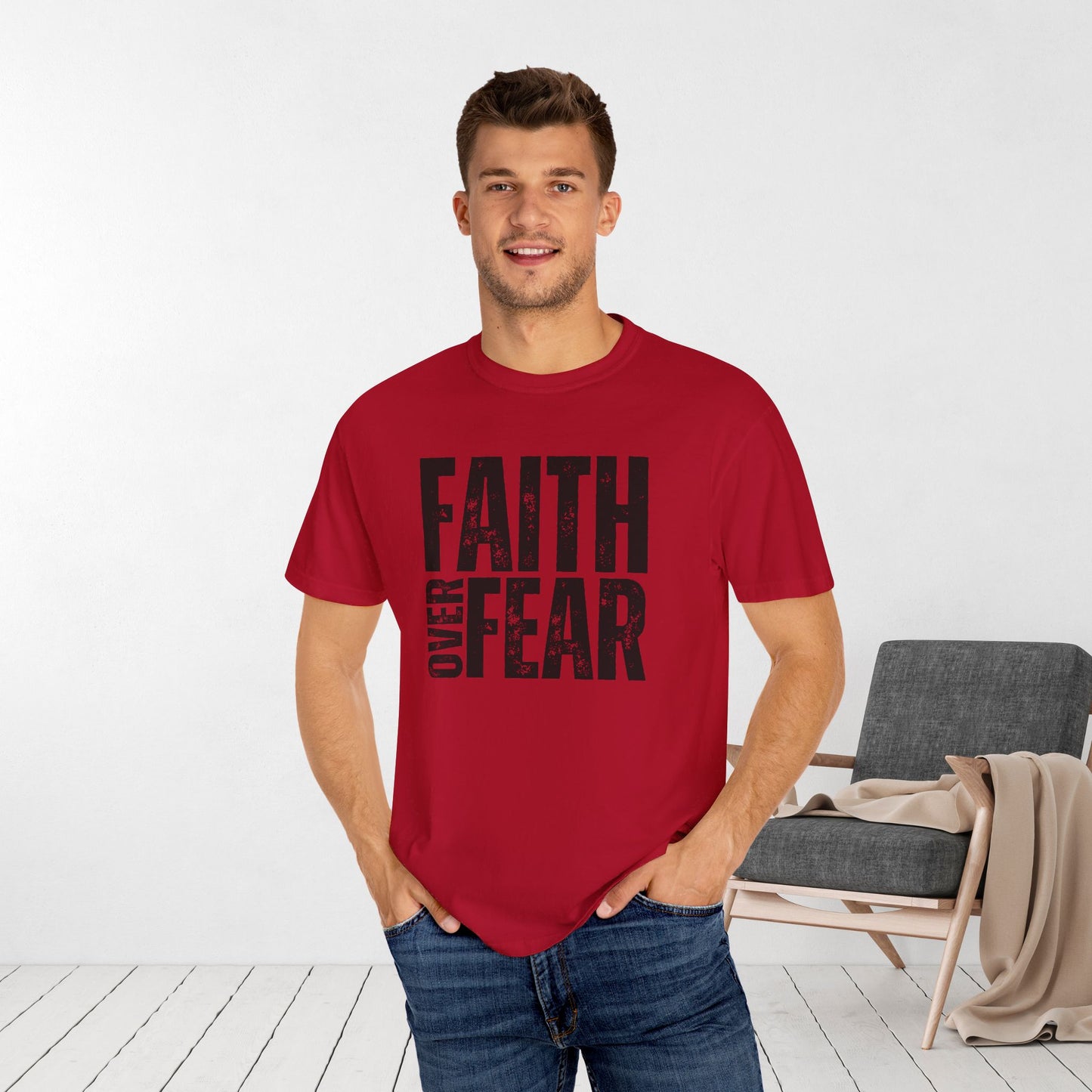 Comfort Colors Faith Over Fear Shirt Unisex Shirt