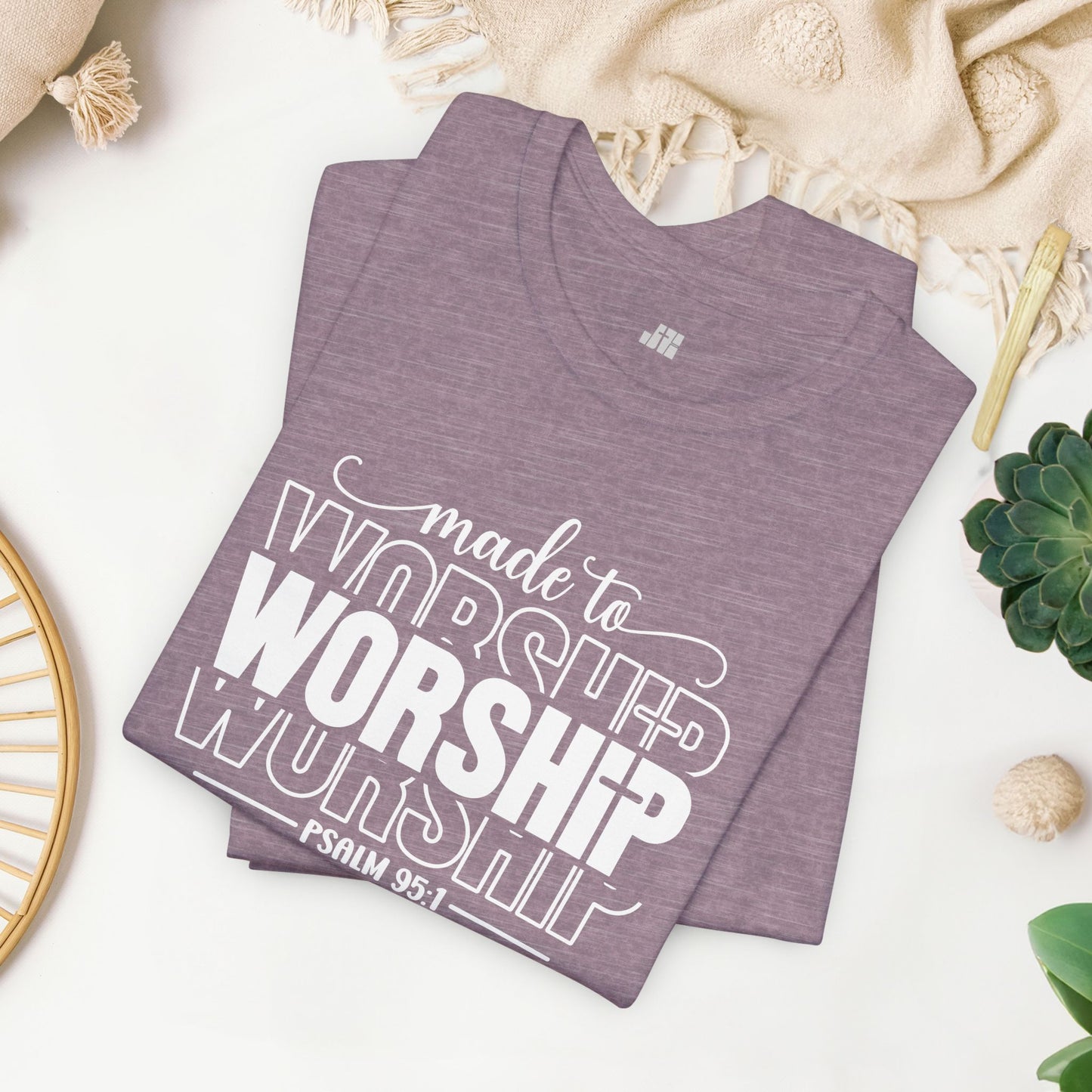 Made to Worship Christian Soft Cotton Tee