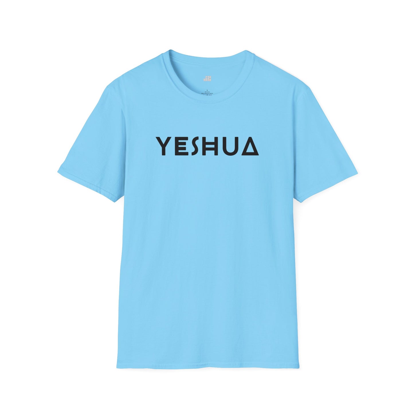 Unisex YESHUA Softstyle T-shirt -  Minimalist Christian Shirt