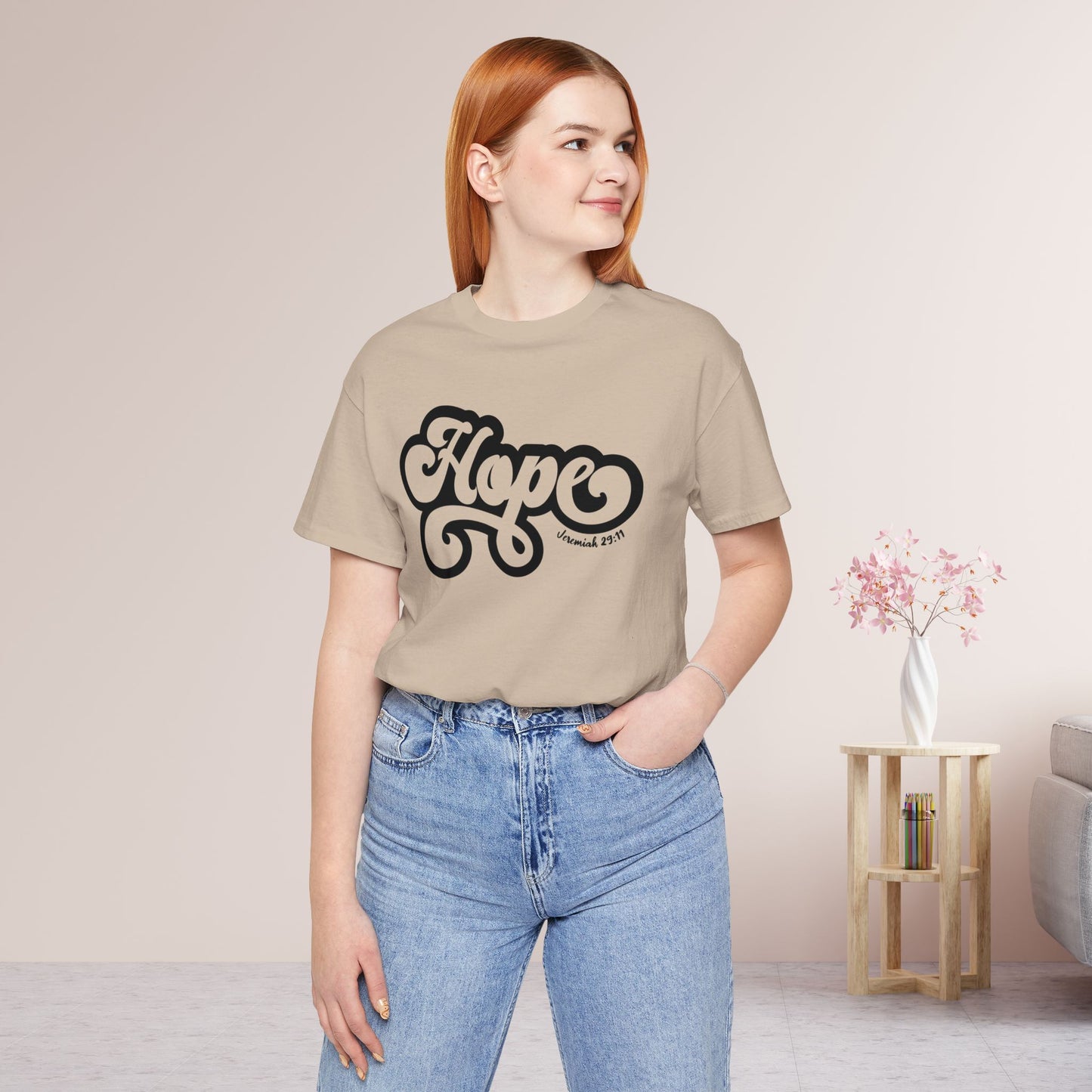 Hope Shirt - Bible Verse Christian Soft Cotton Tee