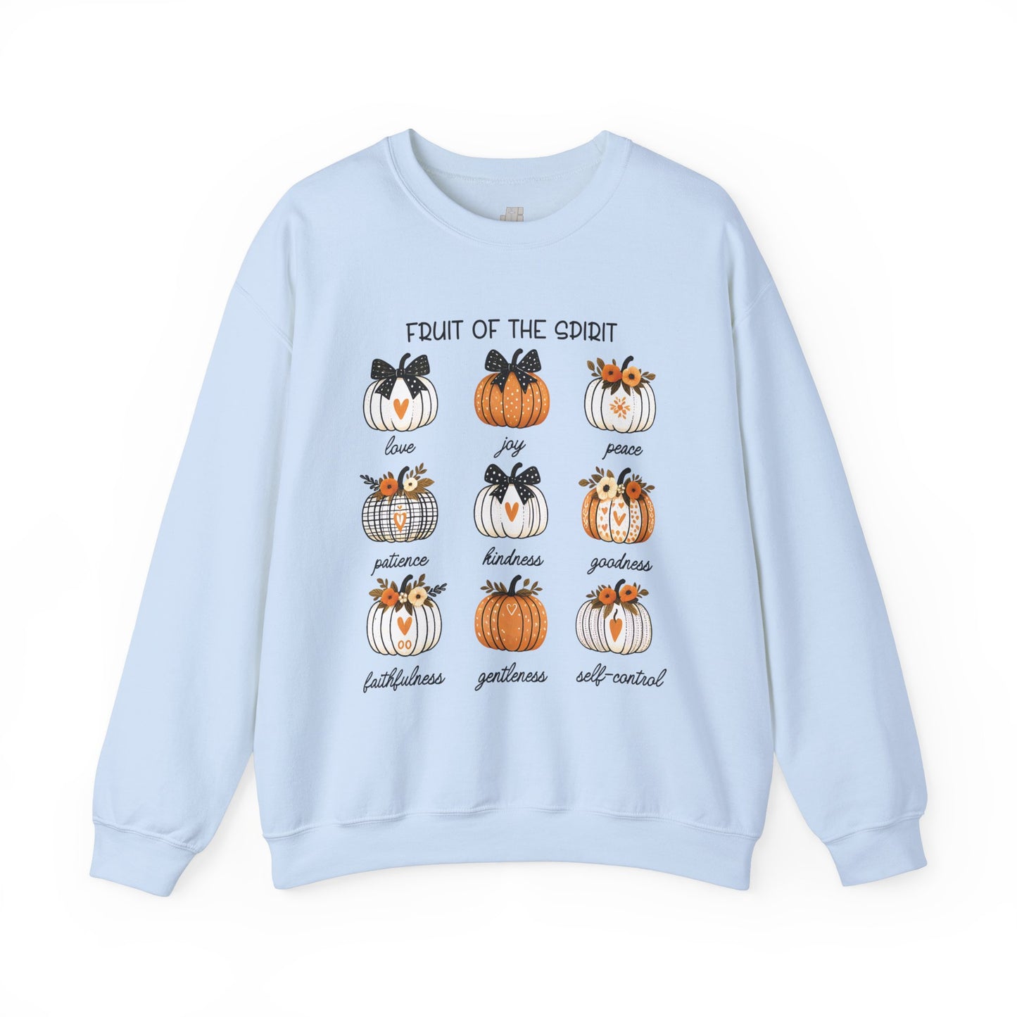 Pumpkin Fruit of The Spirit Christian Sweatshirt - Christian Pullover