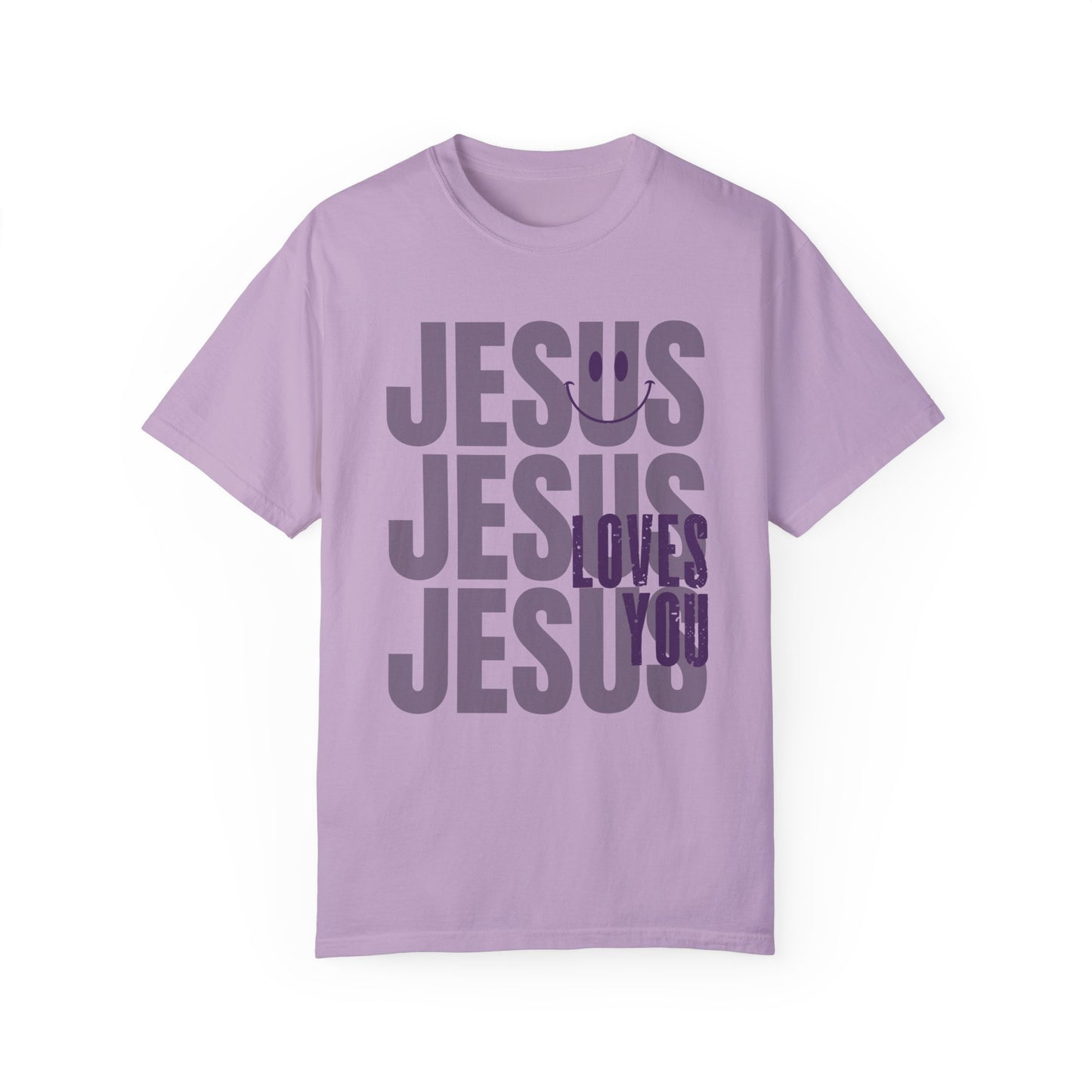 Jesus Loves You Comfort Colors Christian Shirt