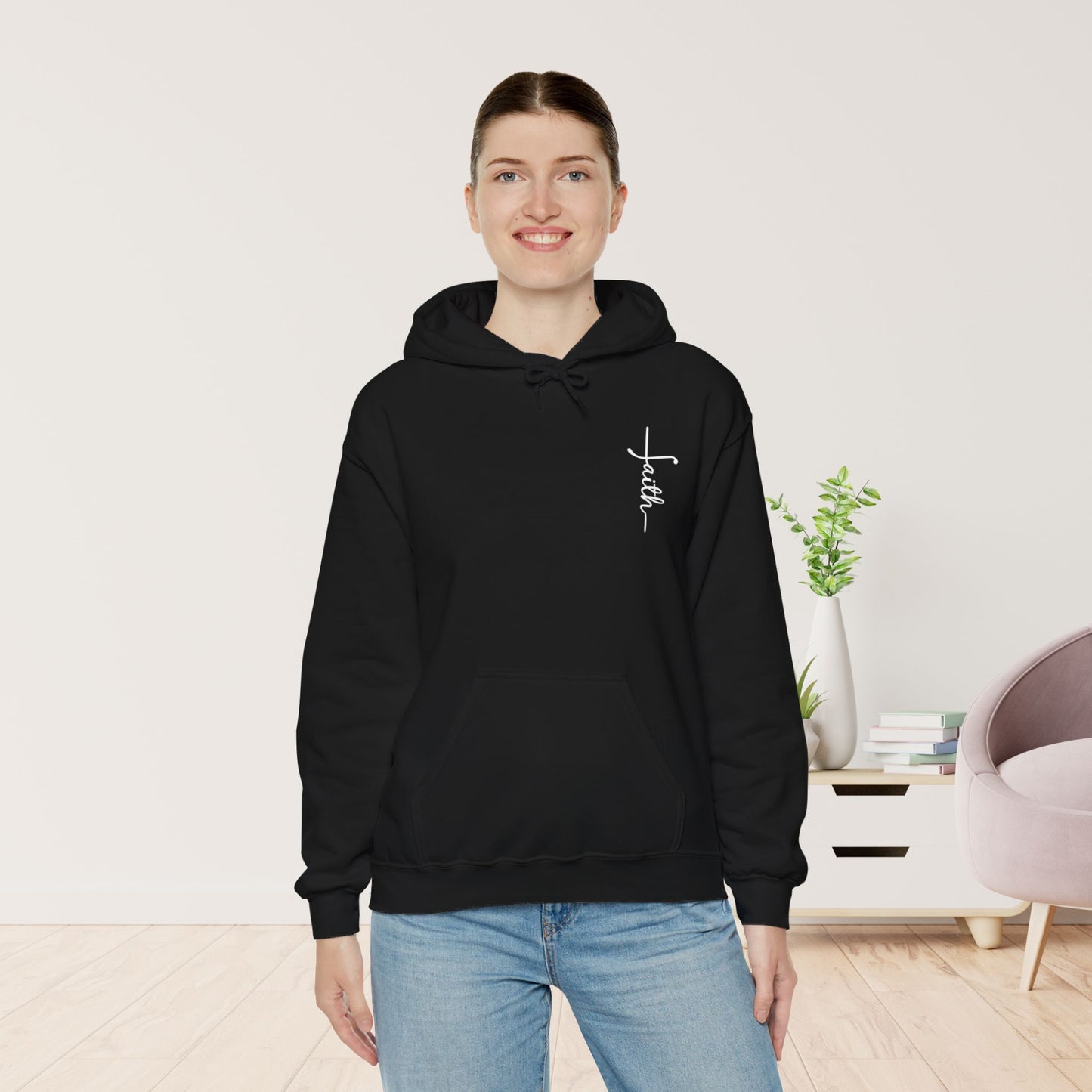 Faith Can Move Mountains Christian Hoodie