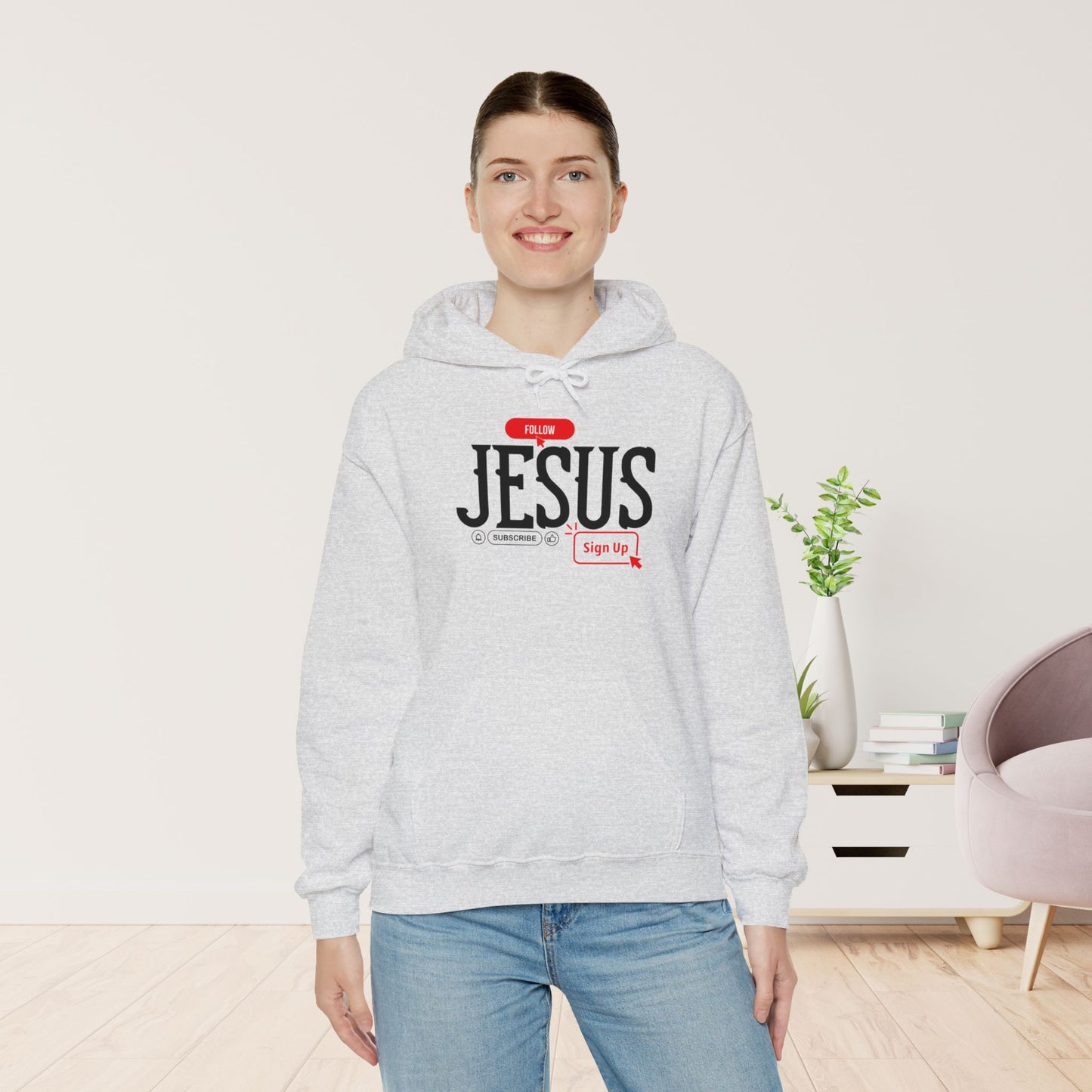 Unisex Follow Jesus Hoodie