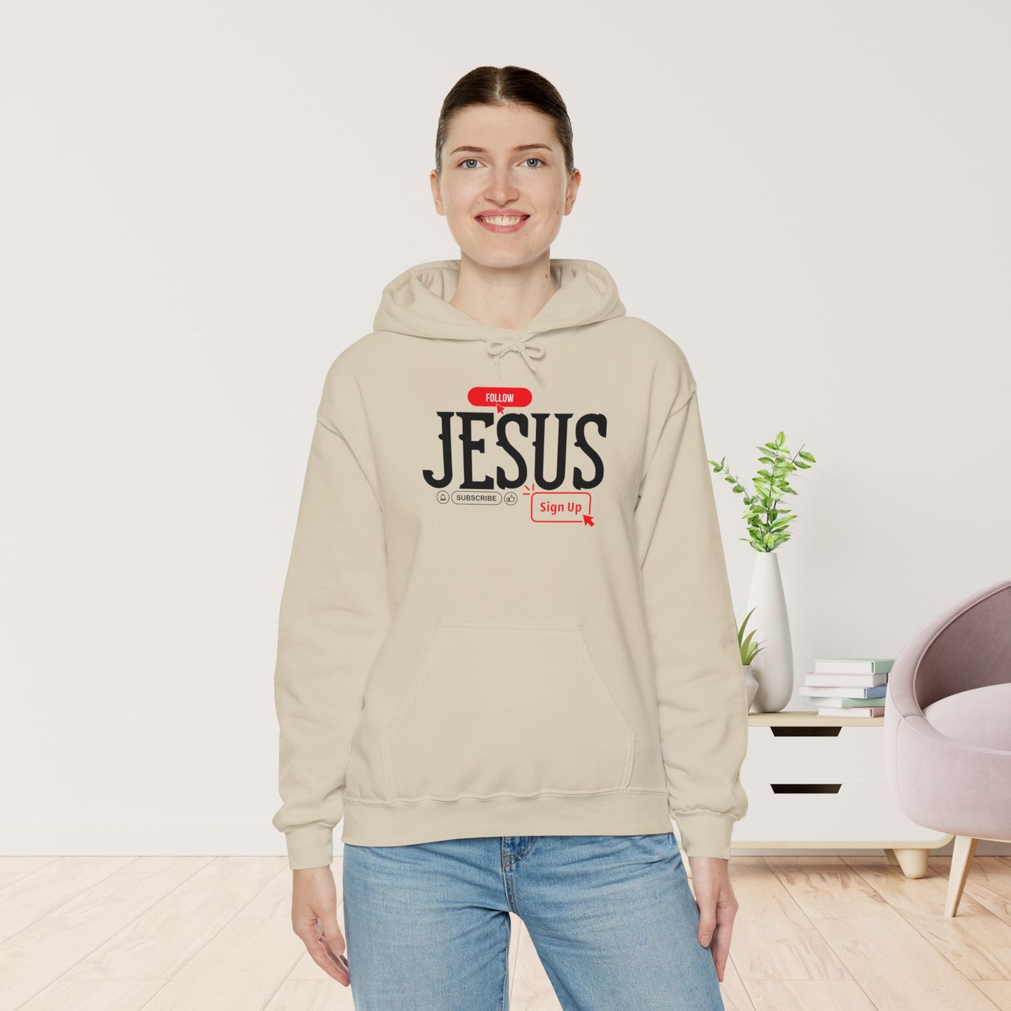 Unisex Follow Jesus Hoodie