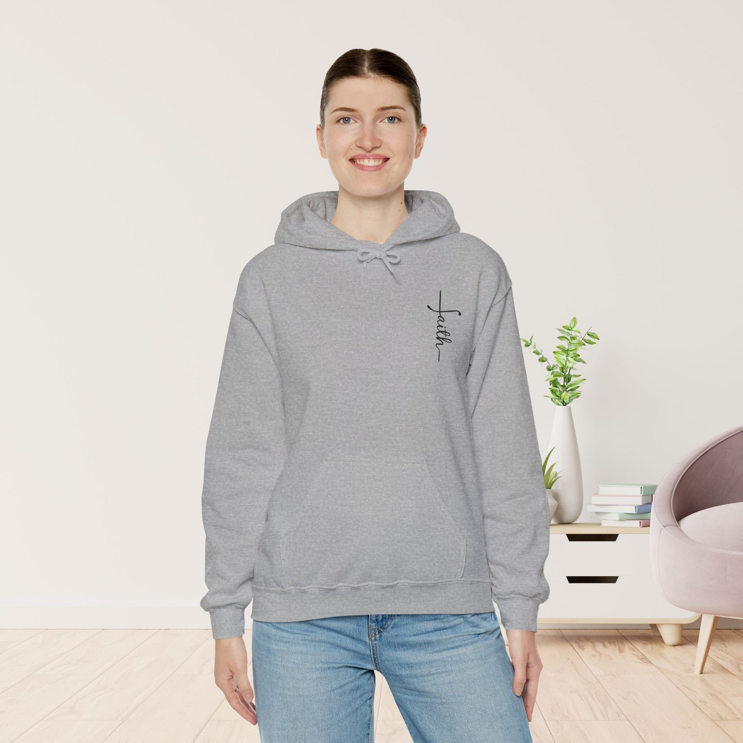 Faith Can Move Mountains Unisex Hoodie