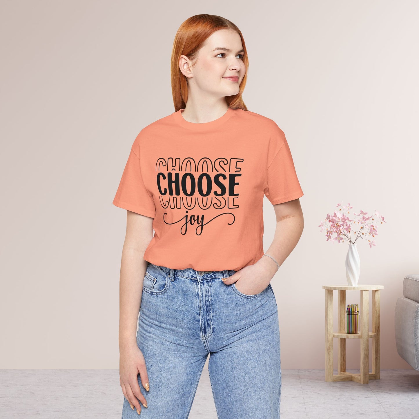 Choose Joy Christian Soft Cotton Tee