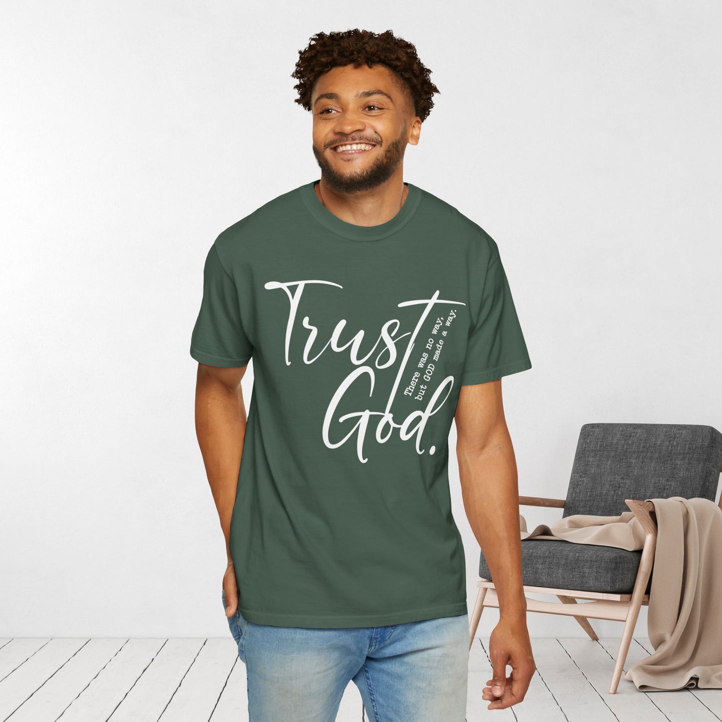 Trust God Comfort Colors Shirt