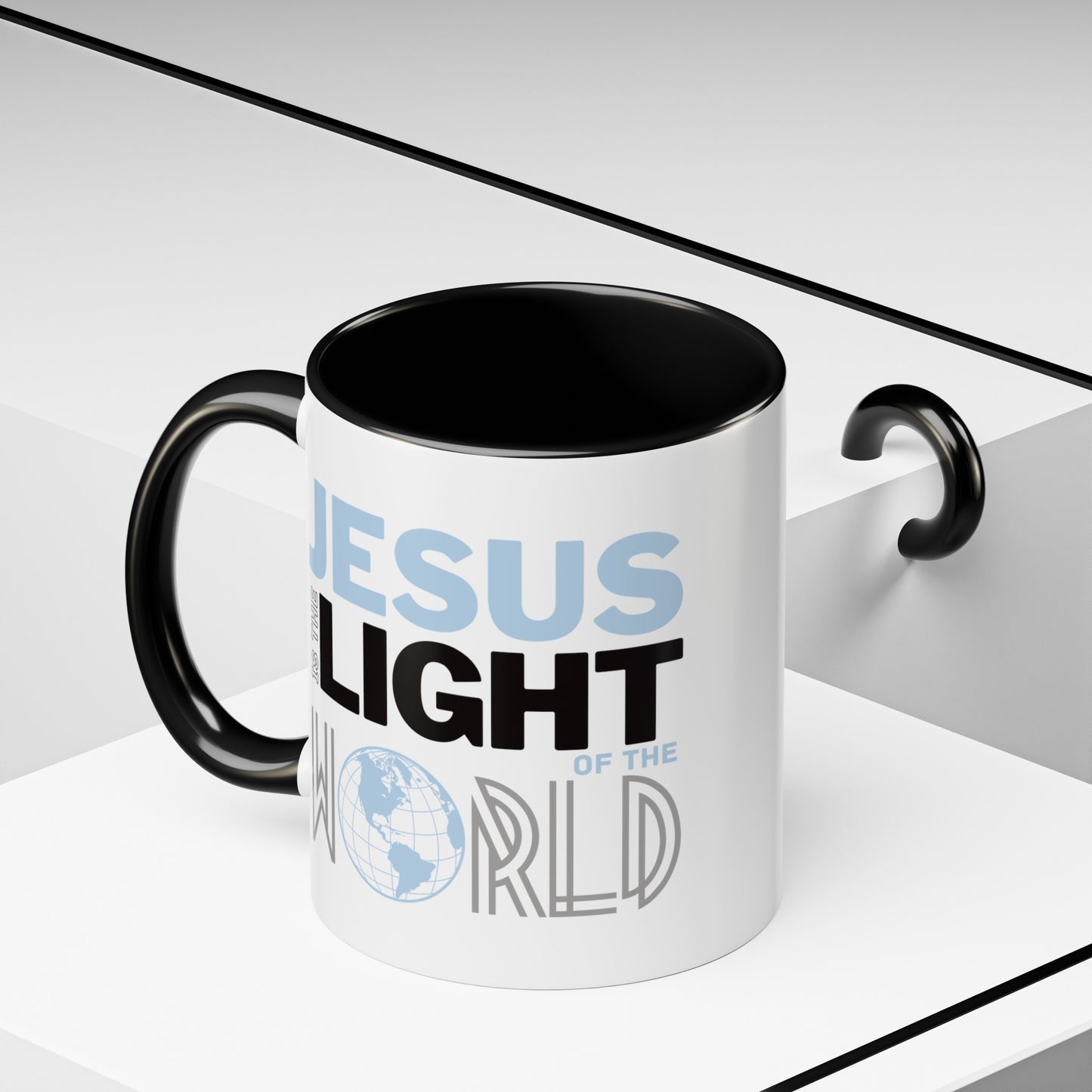 Jesus is The Light of The World Mug - Christian Coffee Mug - Jesus Mug