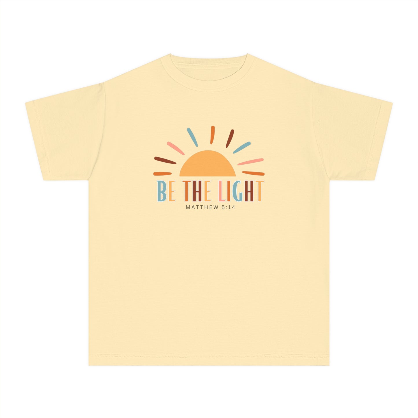 Be the Light Comfort Colors Youth Shirt