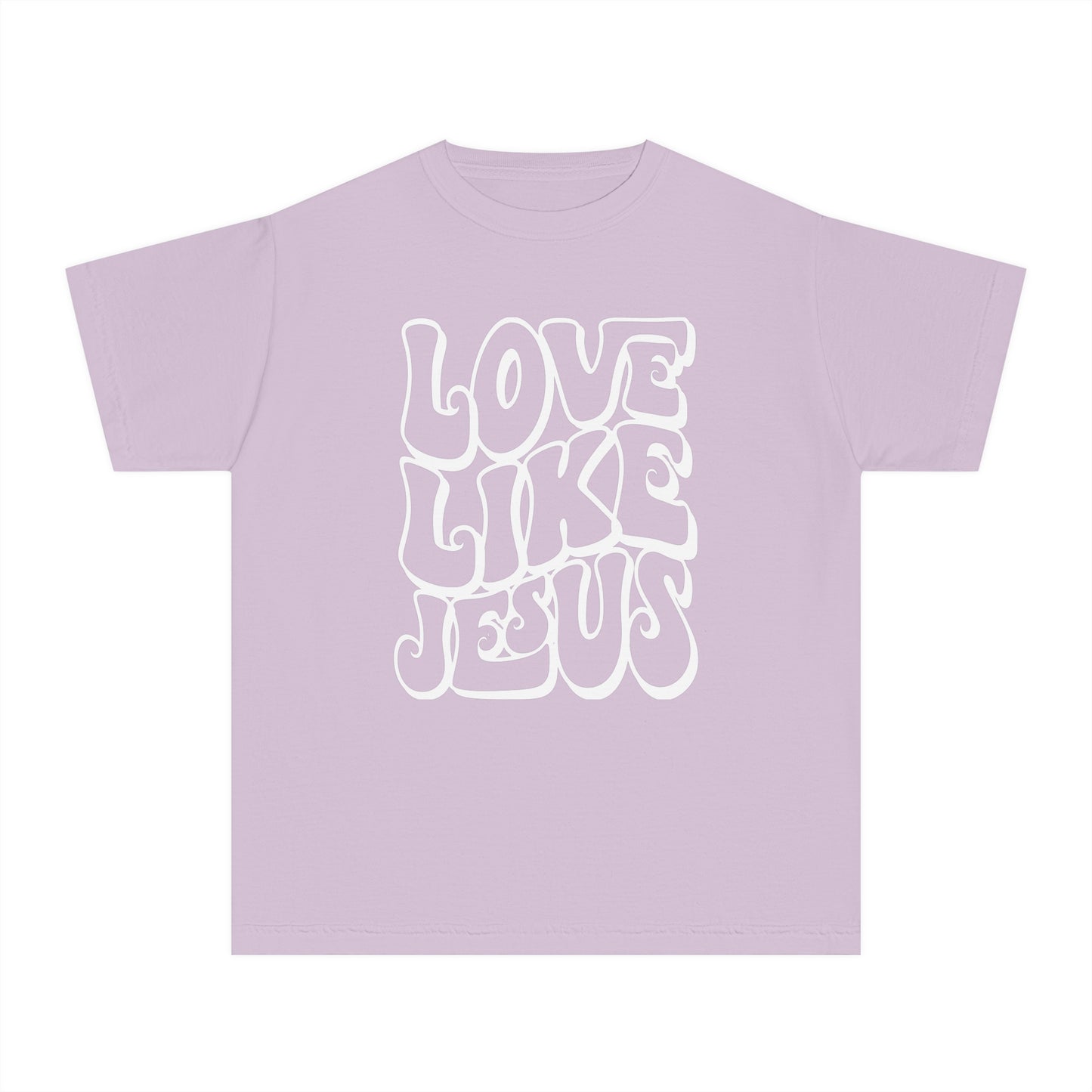 Love Like Jesus Comfort Colors Youth Christian Shirt