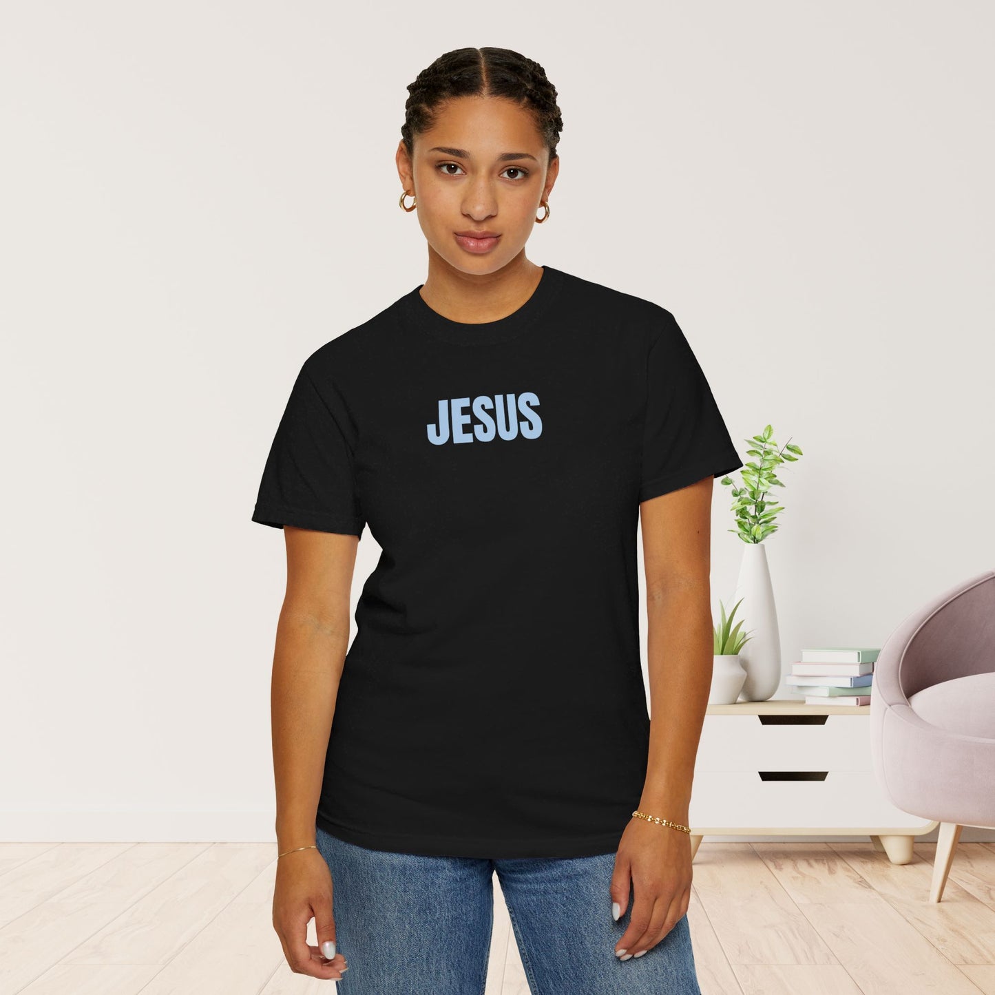 Follow Jesus Comfort Colors Shirt - John 8:12 Tee