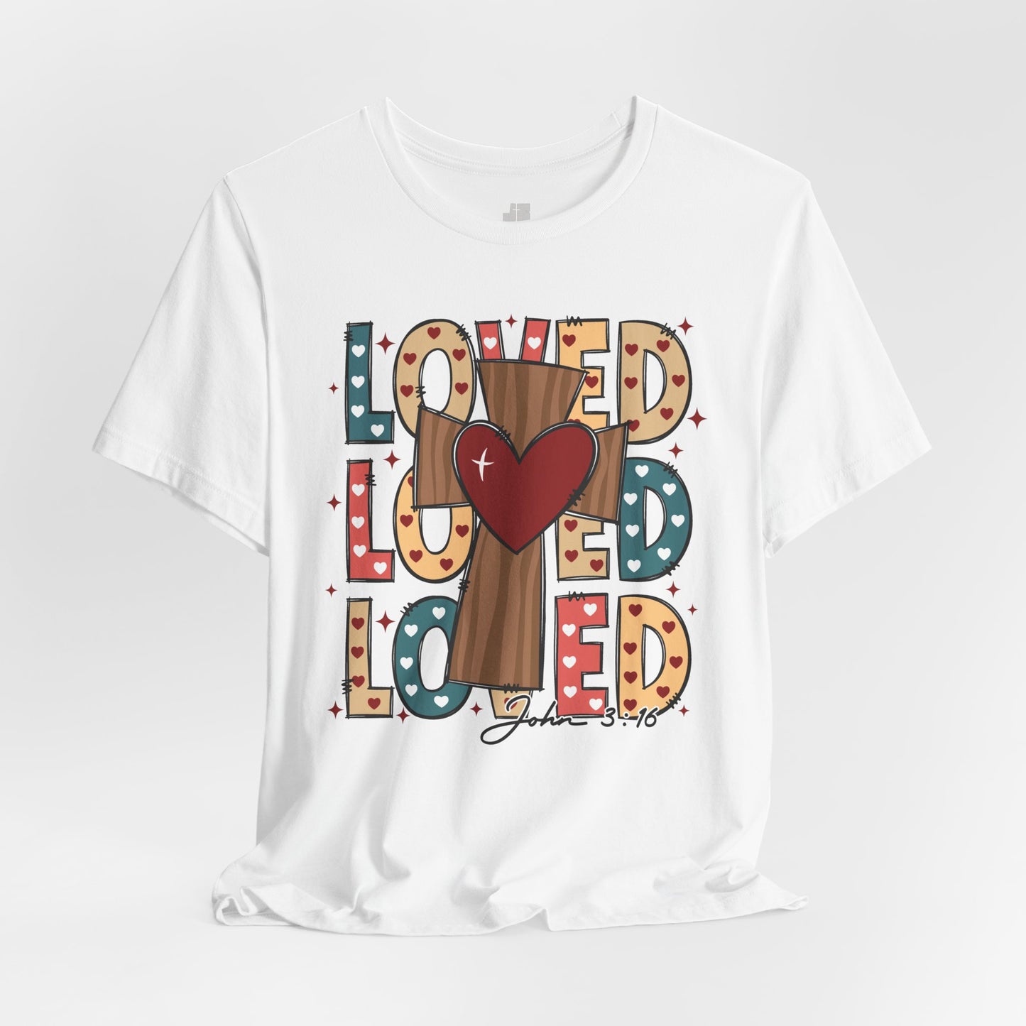 Loved John 3:16 Soft Cotton Tee