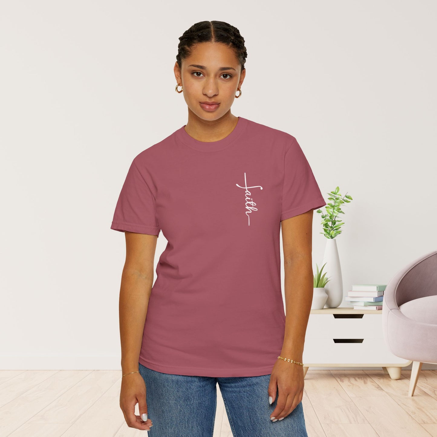 Comfort Colors Faith Can Move Mountains Unisex Shirt