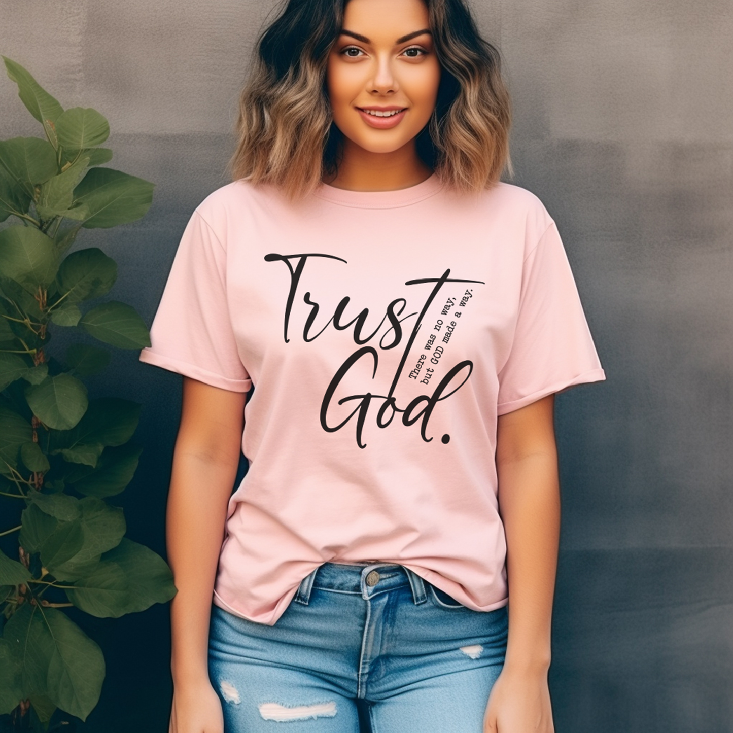 Trust God Comfort Colors Shirt