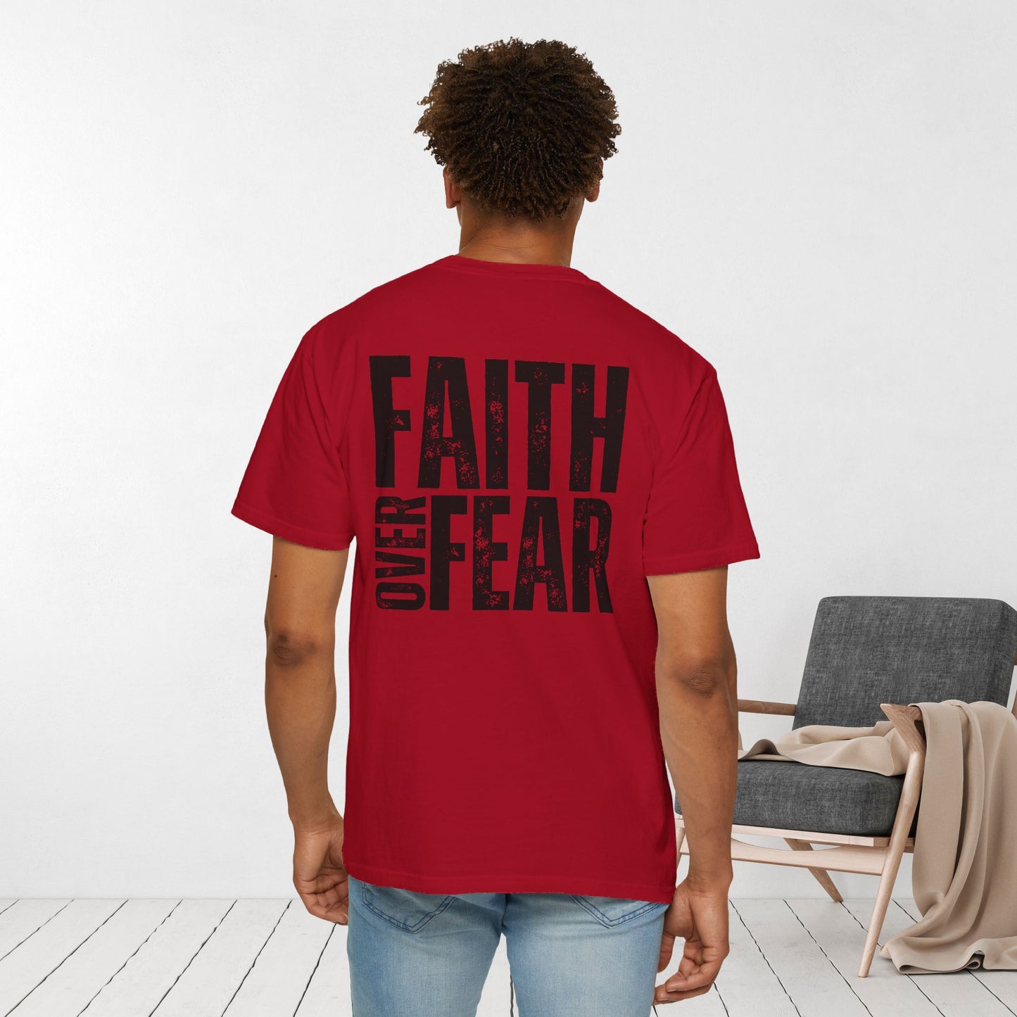 Comfort Colors Faith Over Fear Shirt