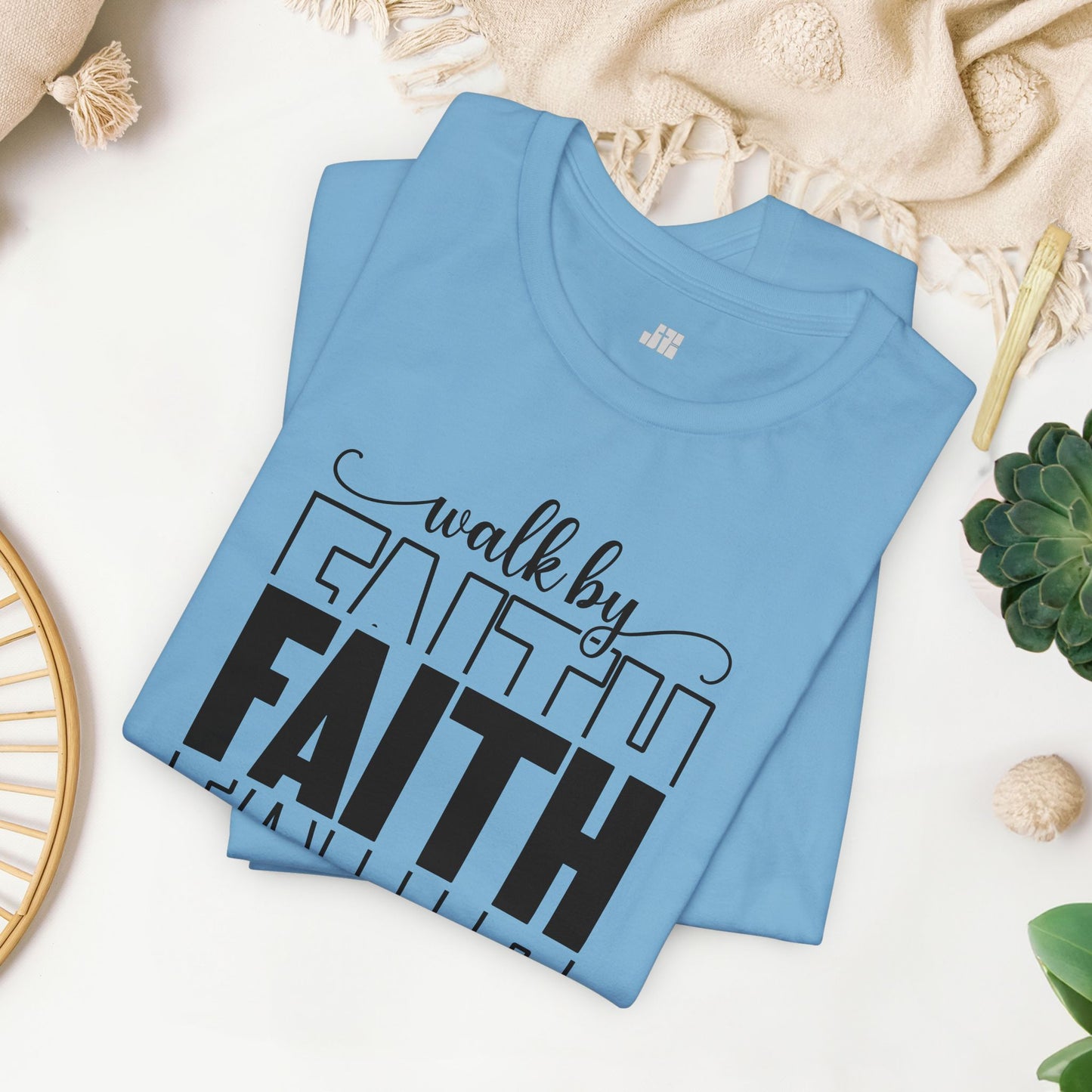 Walk by Faith Christian Soft Cotton Tee