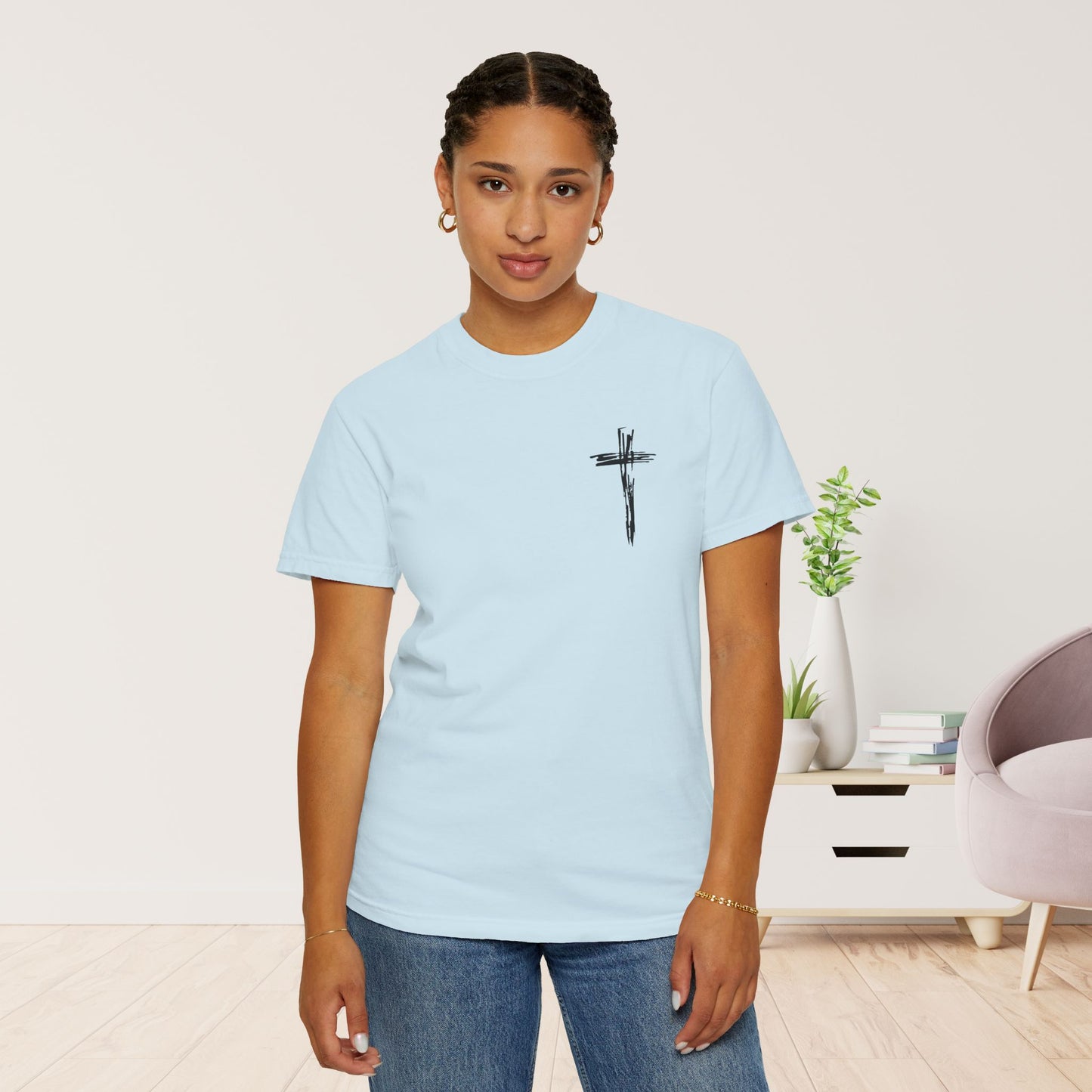 Comfort Colors Jesus is King Christian Tee