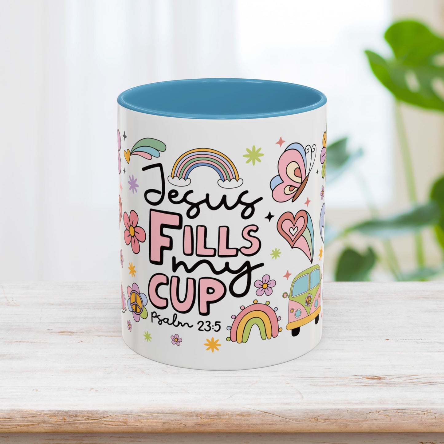 Jesus Fill My Cup Mug - Christian Coffee Mug