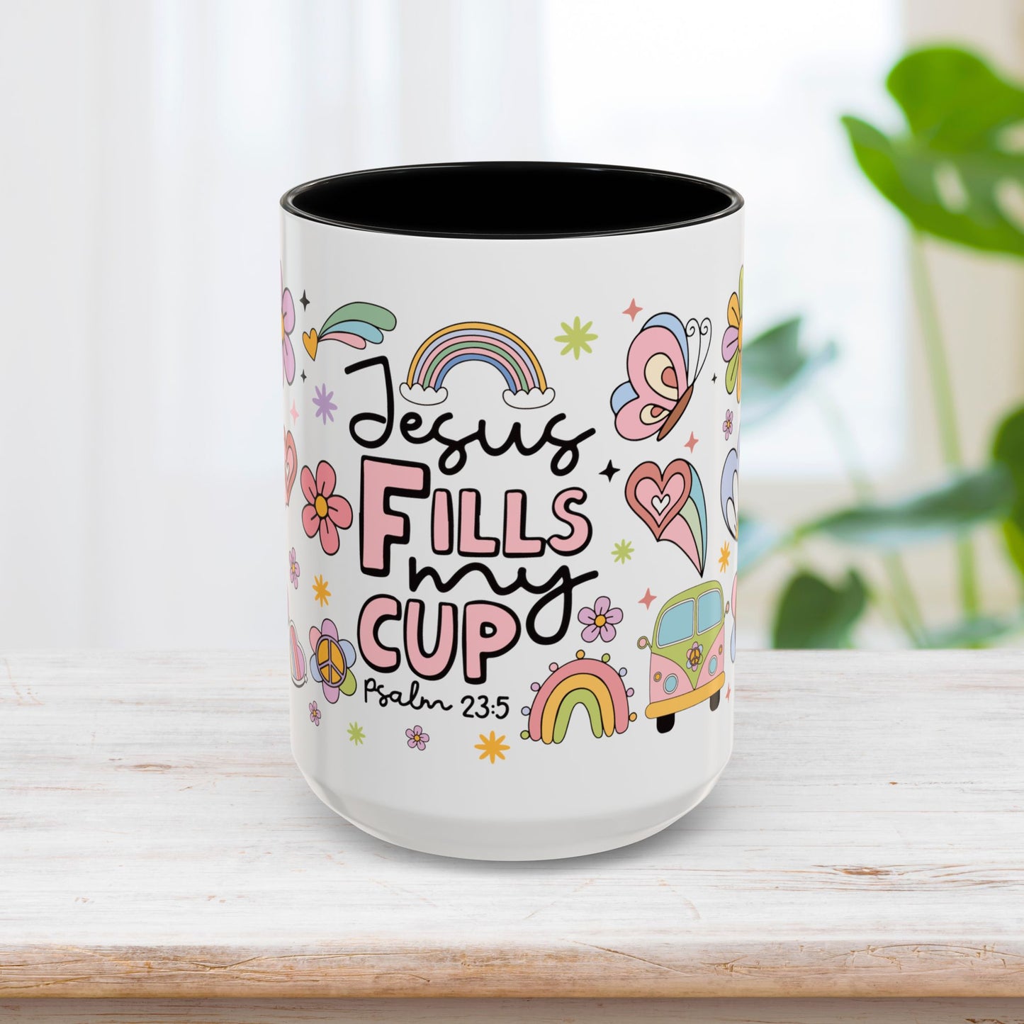 Jesus Fill My Cup Mug - Christian Coffee Mug