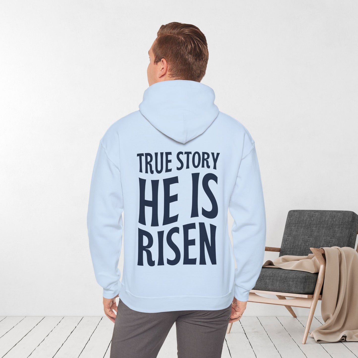 True Story He is Risen Christian Hoodie